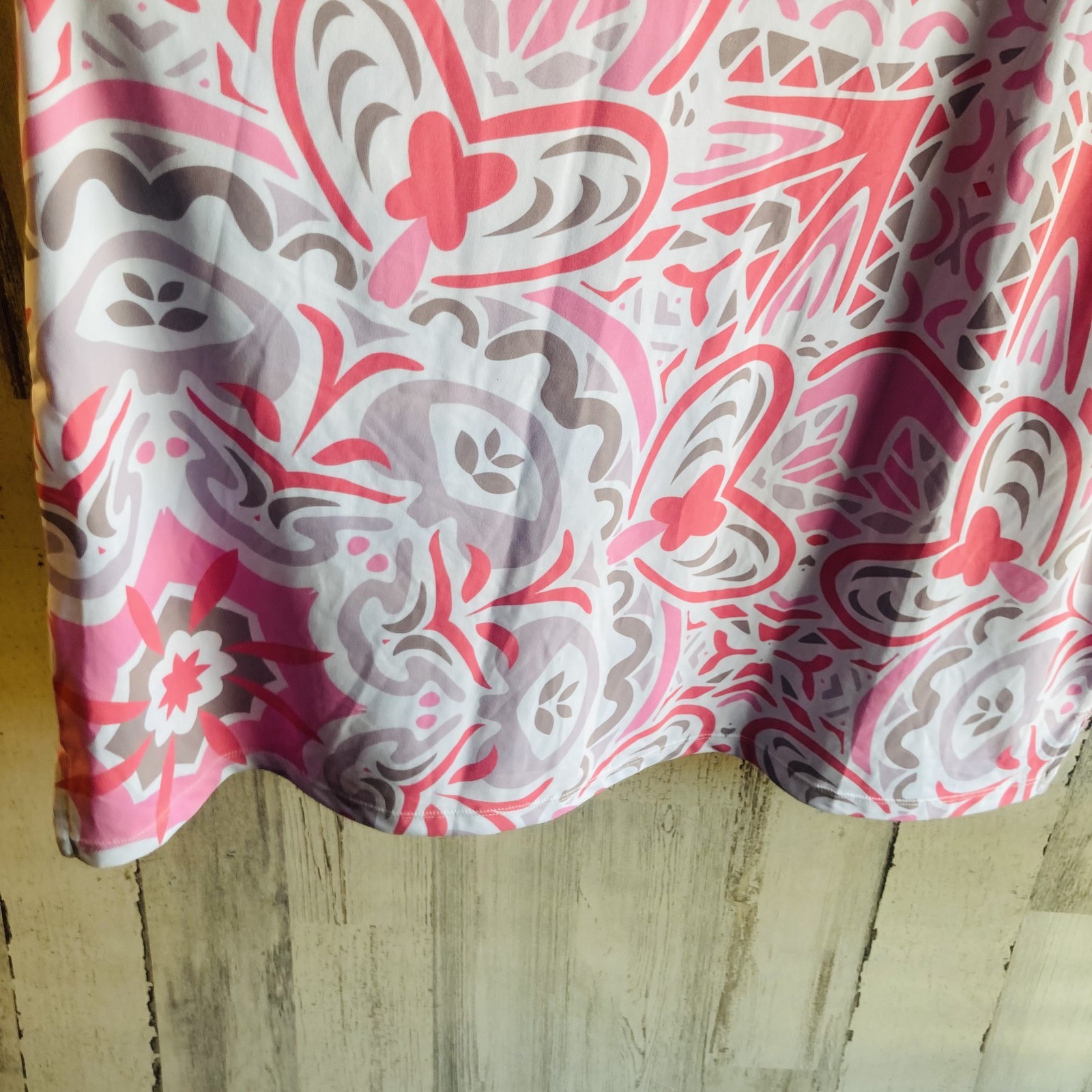 NWT Lightbare UPF 50+ Dress XL Pink UV Sun Protection Pockets Moisture Wicking