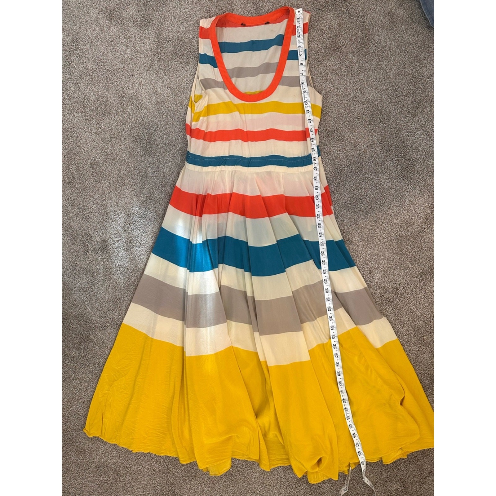Marc by Marc Jacobs Simone multicolor stripe dress | perfect for France or Italy