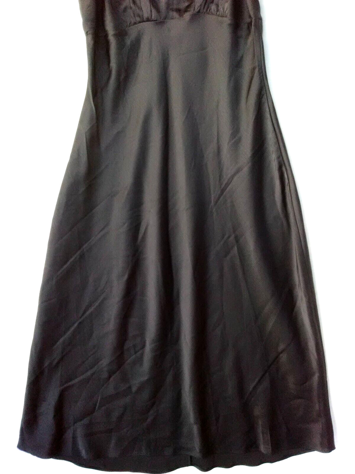 Sofia Jeans By Sofia Vergara Carly Midi Black Slip Dress Mid Calf Length Medium