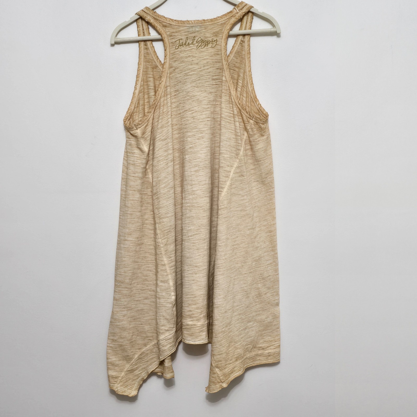 Jaded Gypsy Beyond The Moon Tank Tee Dress Sz L/XL Boho Beach Resort Vacation
