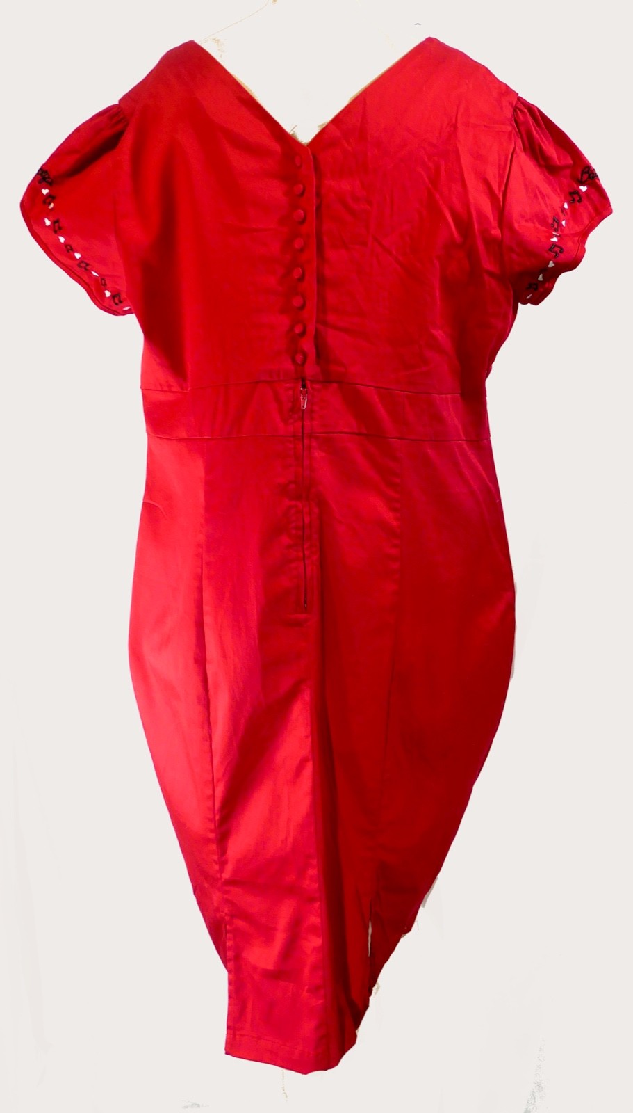 Betty Boop NwT TORRID Project Runway Red Wiggle Dress size 18