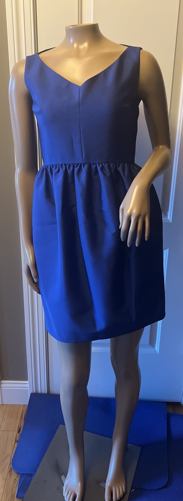 KATE SPADE Cupcake Skirt Sleeveless Dress Women’s Size 0 Lapis Blue
