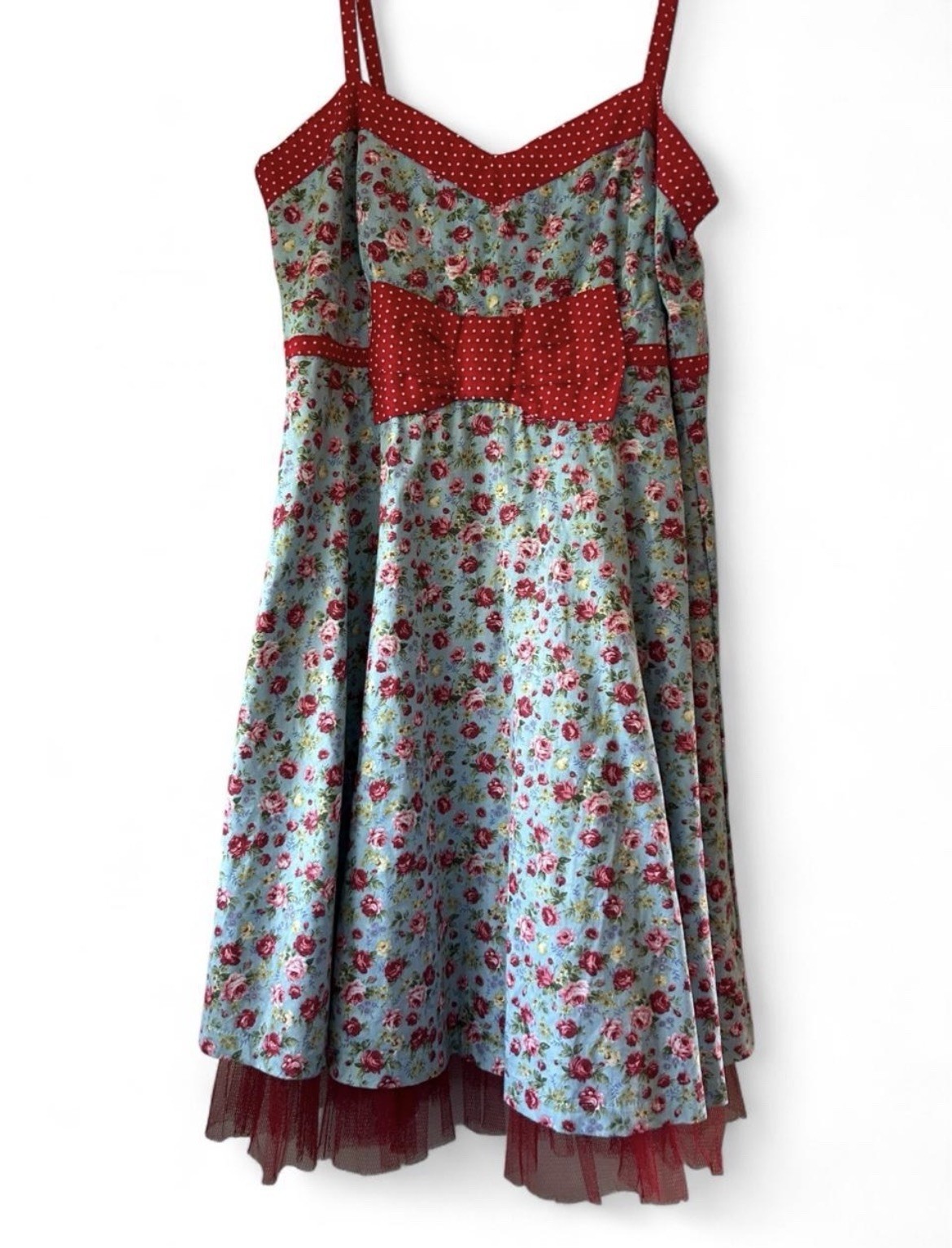 Retro Style Floral Dress, Friday On my Mind, Size Medium