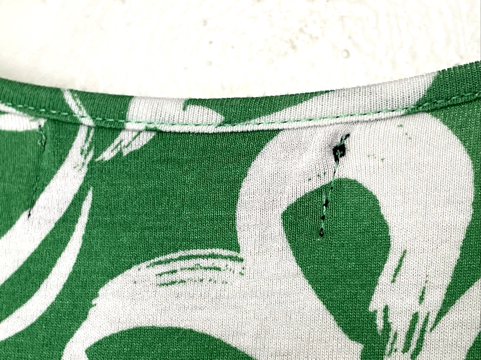 Harper 241 Green & White Maxi Sundress Size M (tagged S, check measurements!)