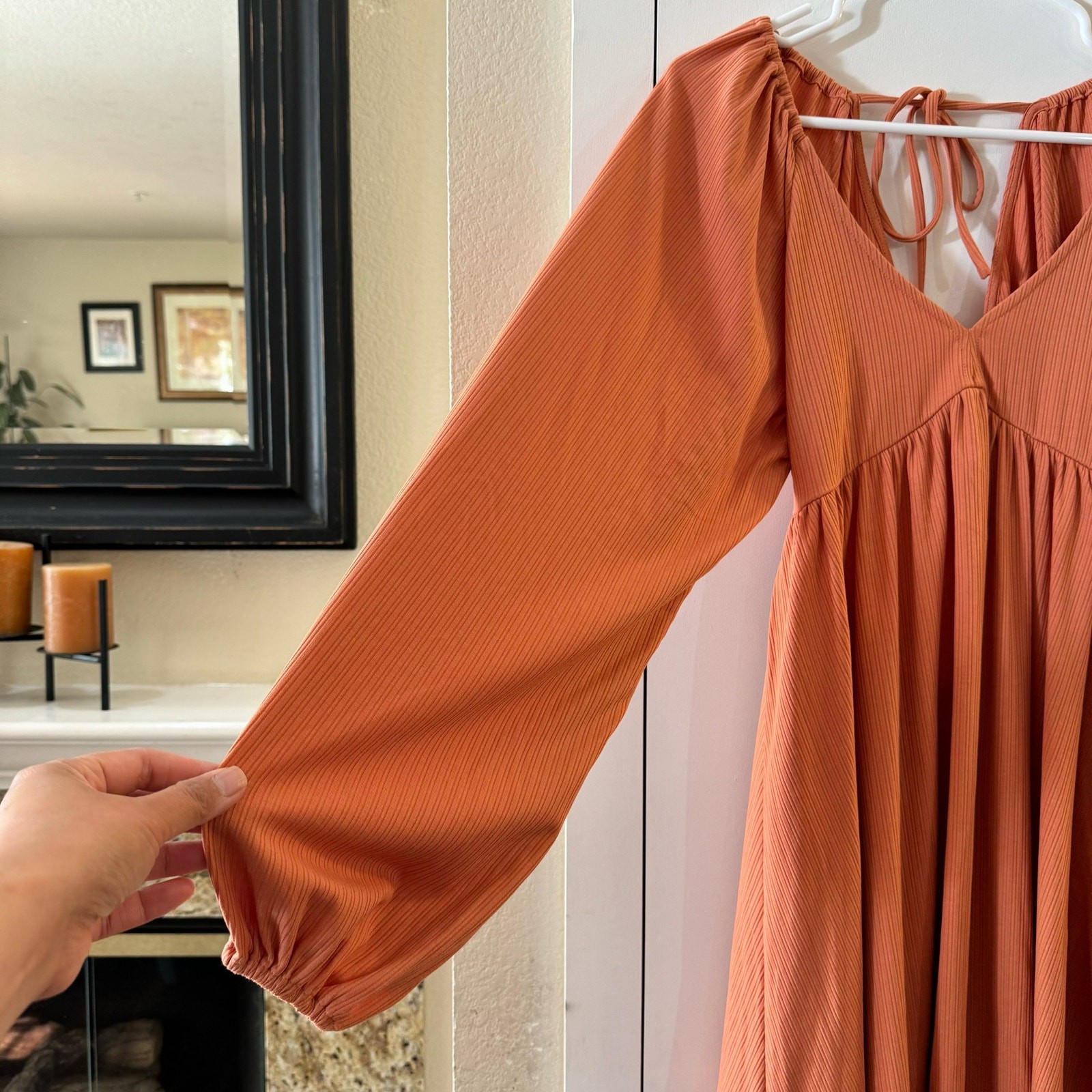 Revolve Lovers and Friends Giorgia Party Dress Ginger Orange Size Small