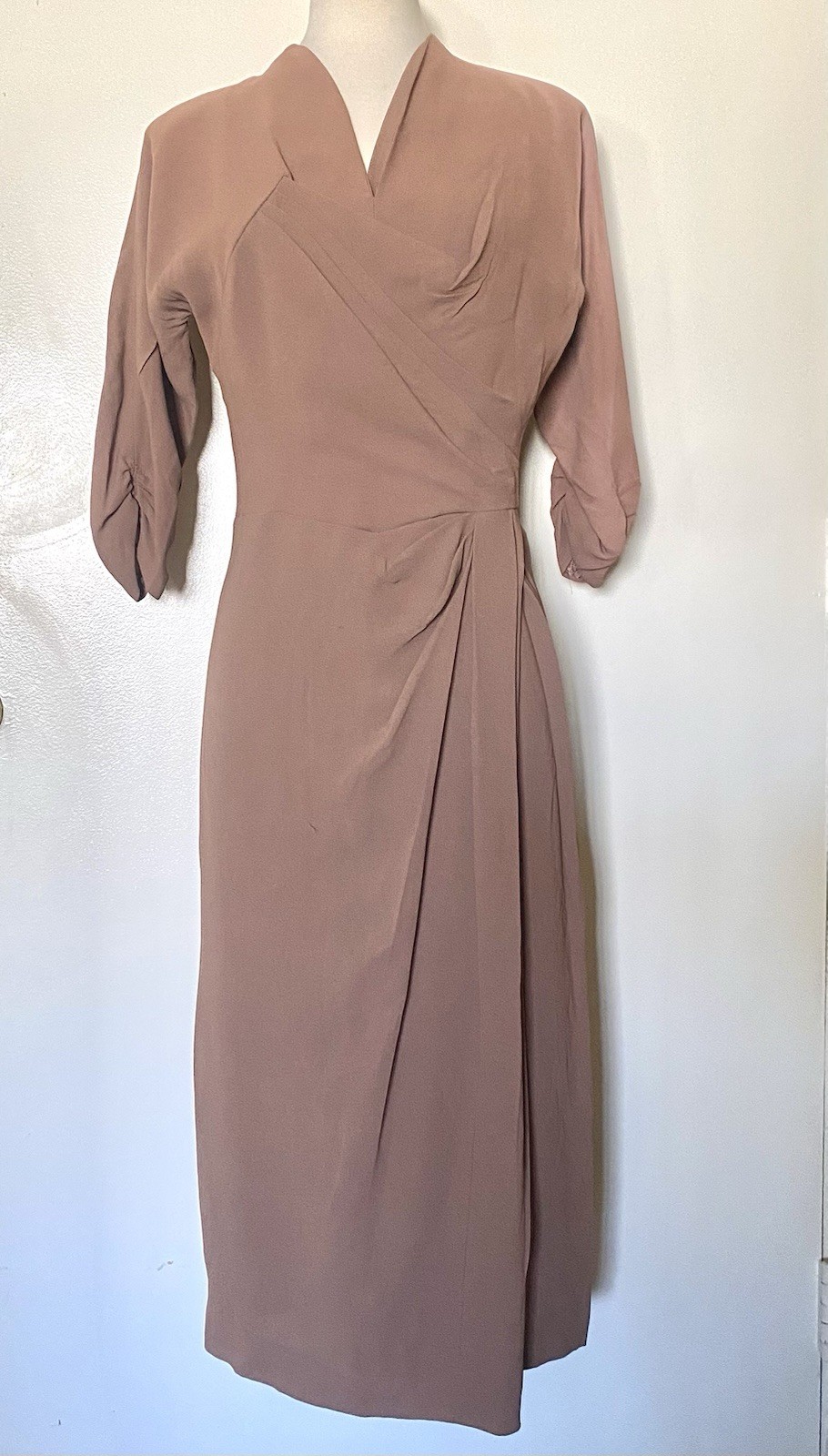Lilli Diamond Wiggle dress Rockabilly pinup vtg cocktail dress 1940s 1950s