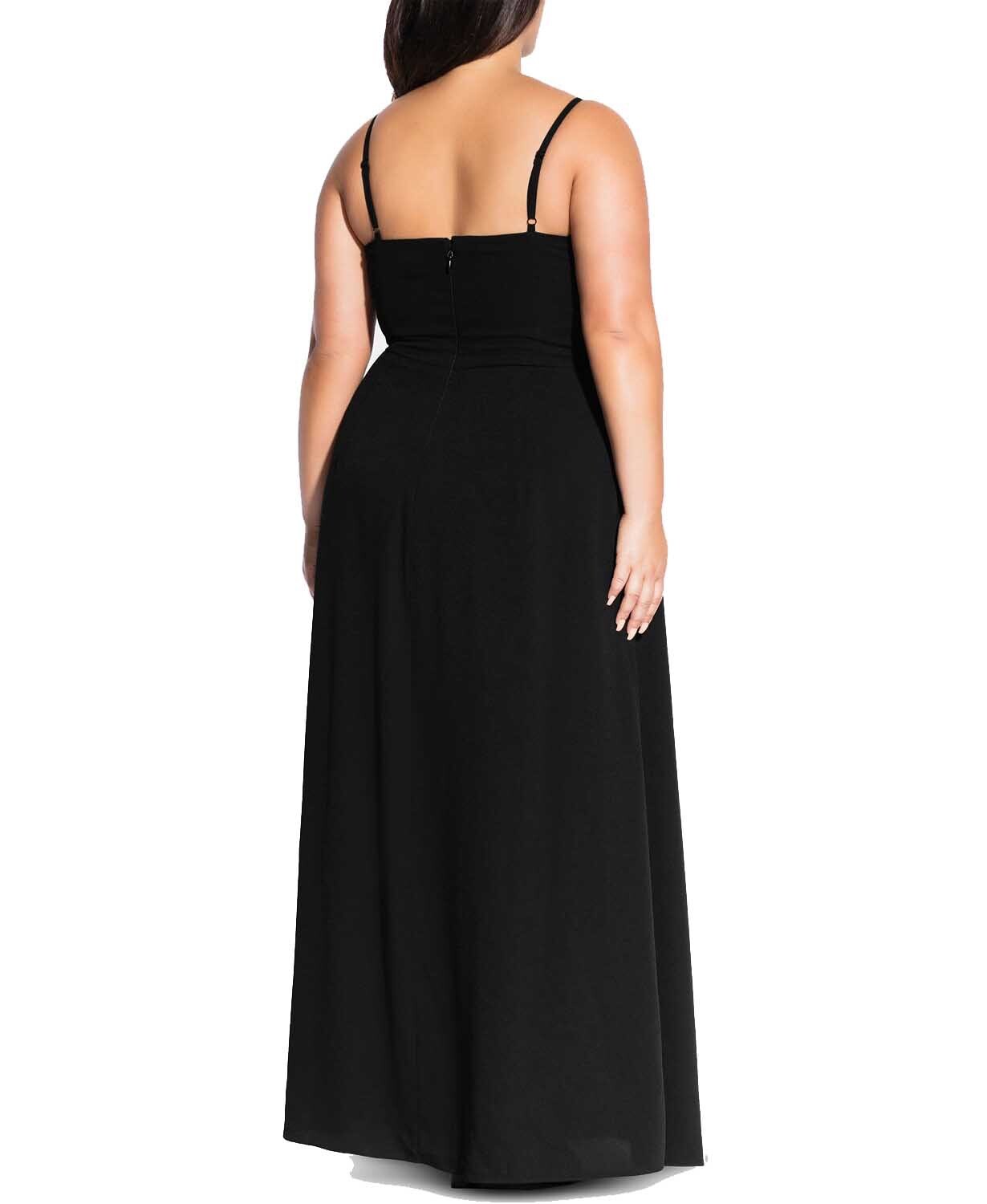 City Chic Trendy Plus Size Ruffled A-Line