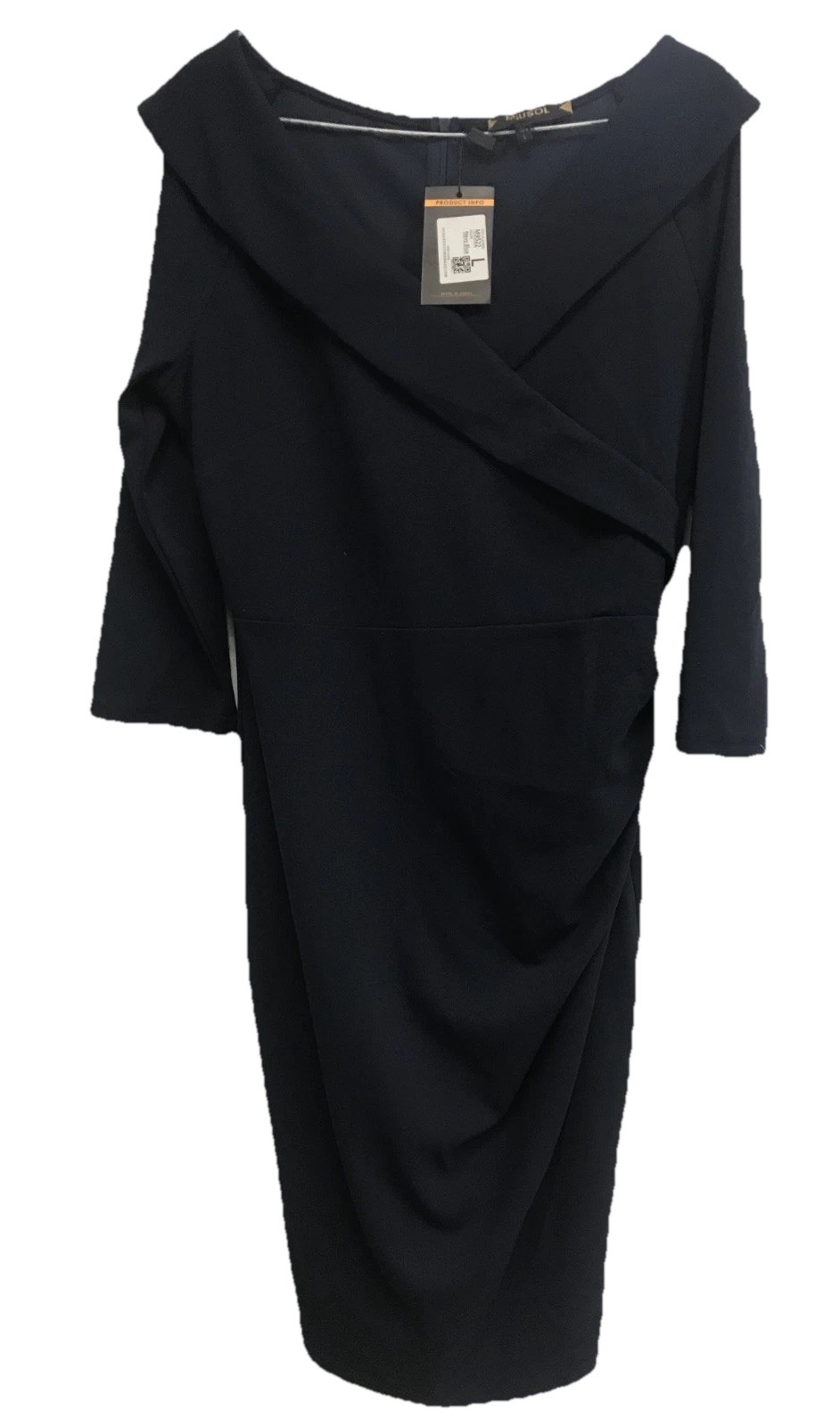 Miusol Dress, NWT, Size L, Navy, Zippers, Long sleeve