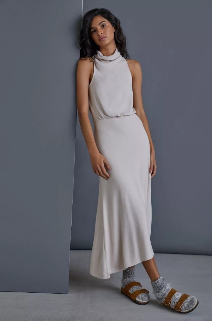 New Anthropologie dress Lourdes Maxi Sweater Dress Size XS MSRP: $138