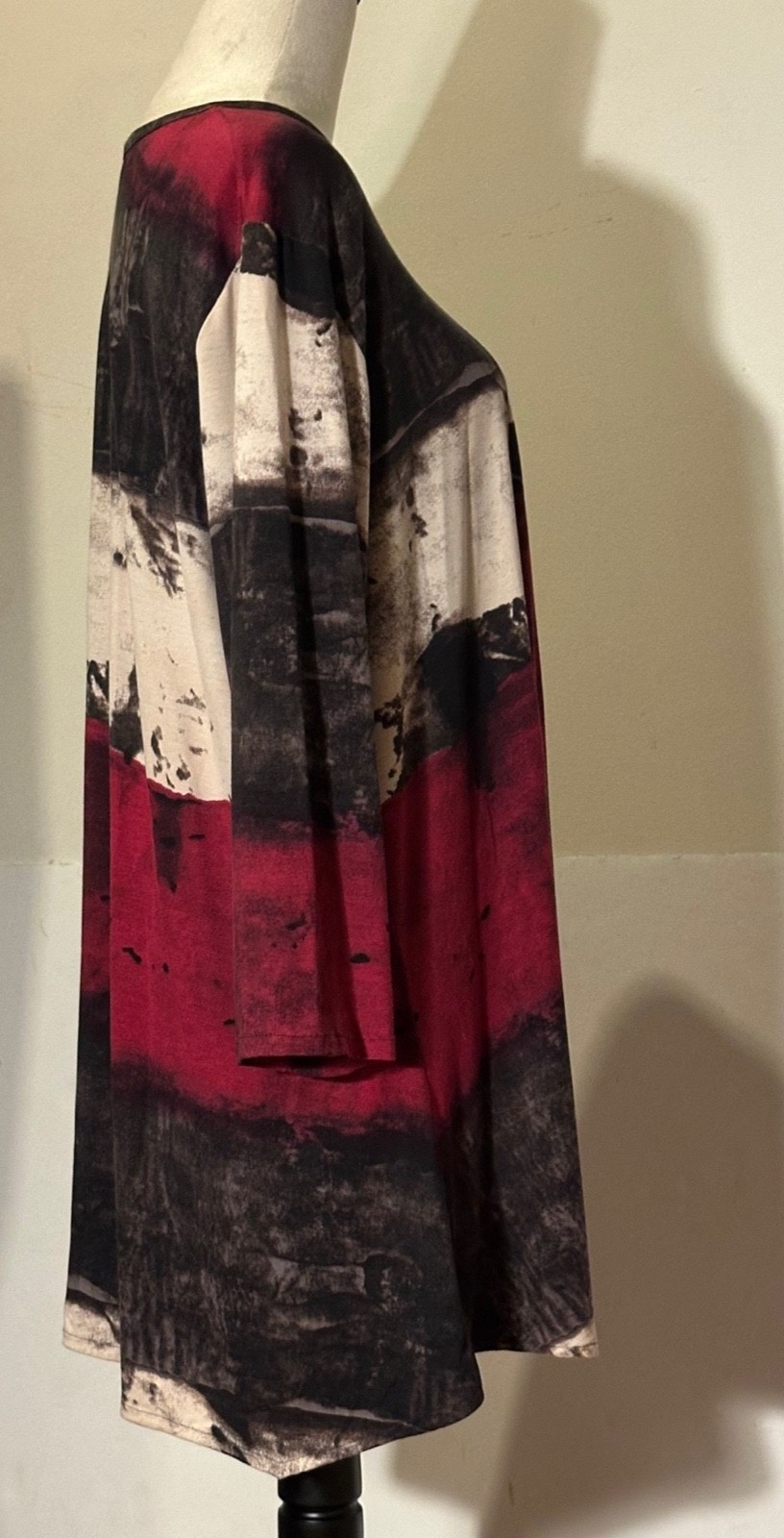 TRANSPARENTE Black Label Tunic/Top/Short Dress 95% Viscose 5% Elastane GERMANY
