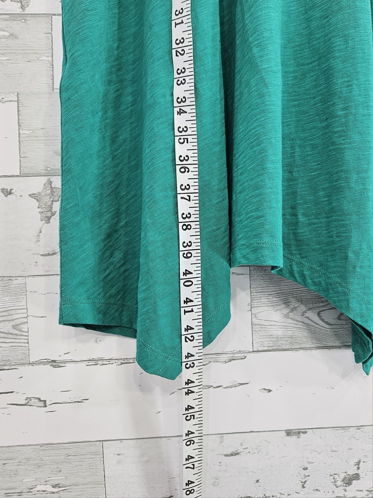 Soft Surroundings Danielle Button Knit Cotton Dress Asymmetrical Hem Women S