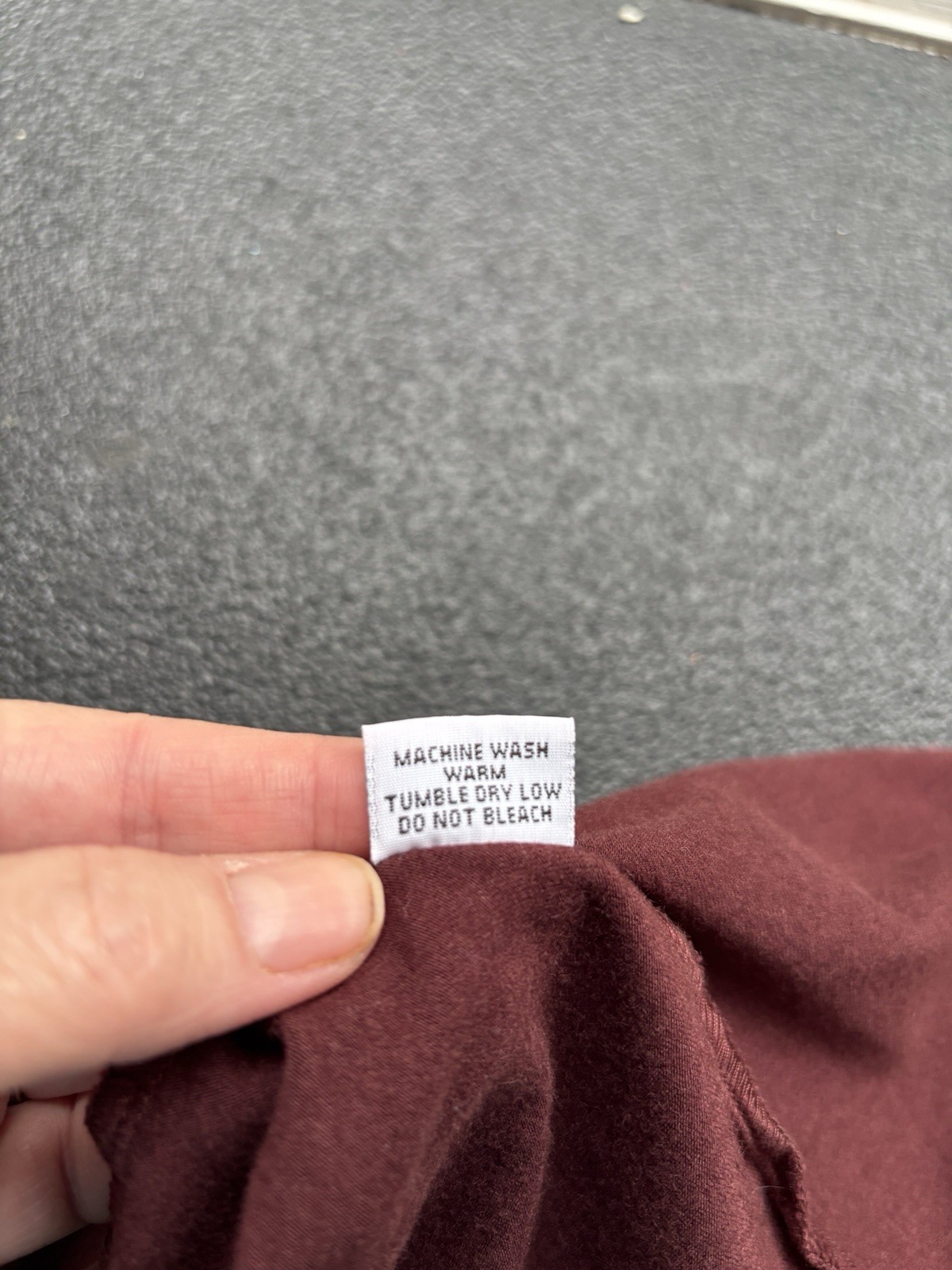 Bryn Walker Women Size M Burgundy Solid Knit A-Line Scoop Neck Bell Sleeve