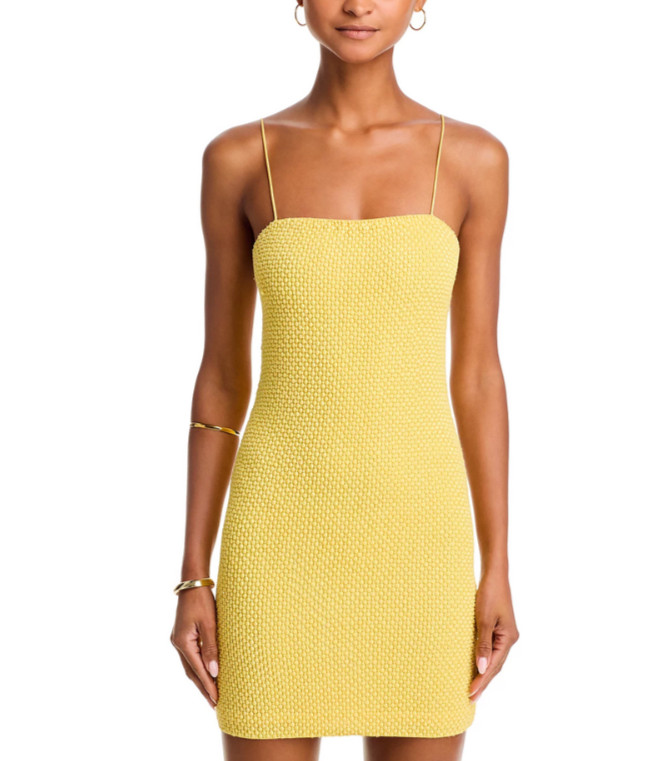 Alice and Olivia Fifi Embellished Mini Cami Dress MSRP $595