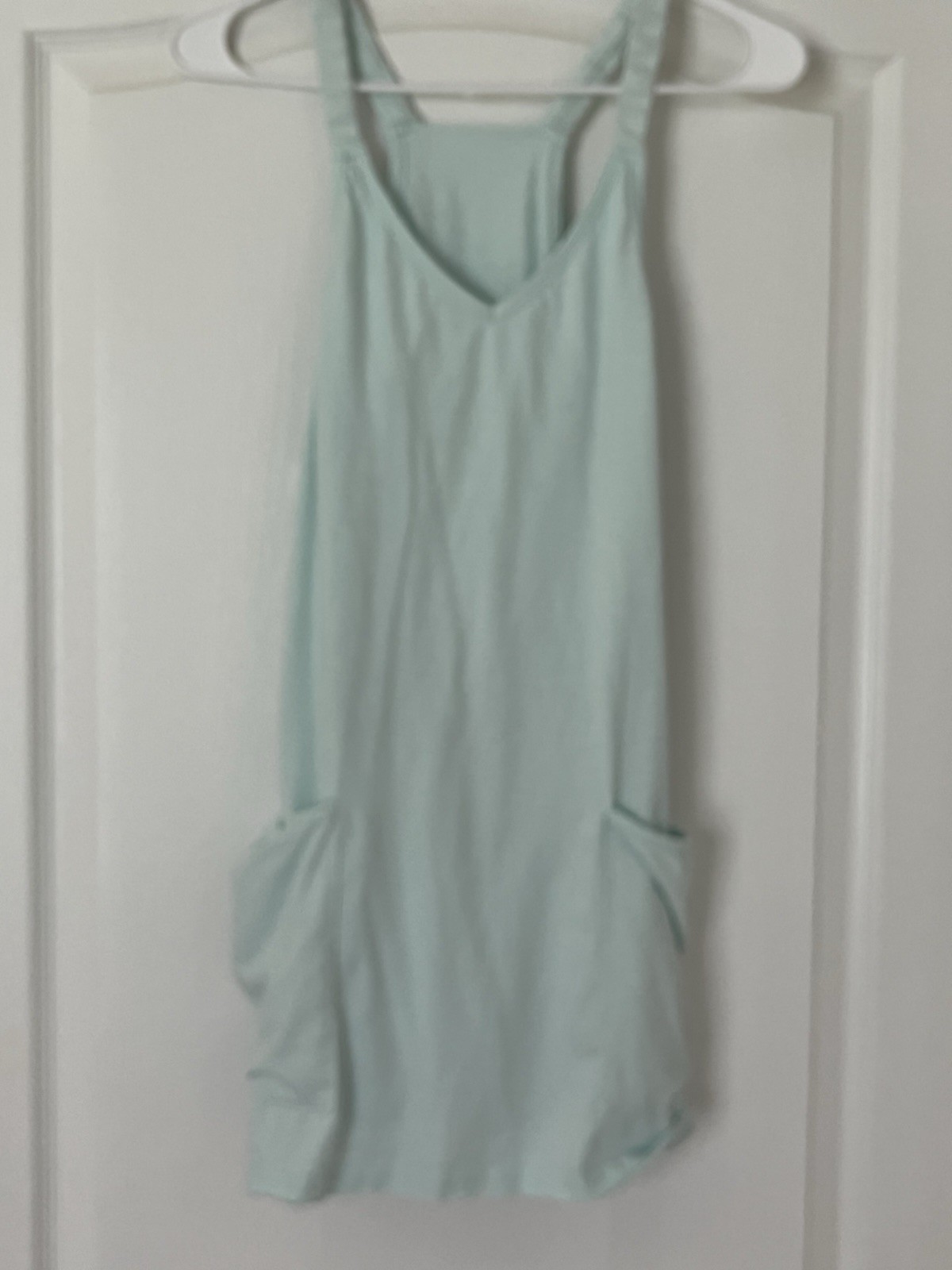 Short tank Sundress With Attached Shorts size small