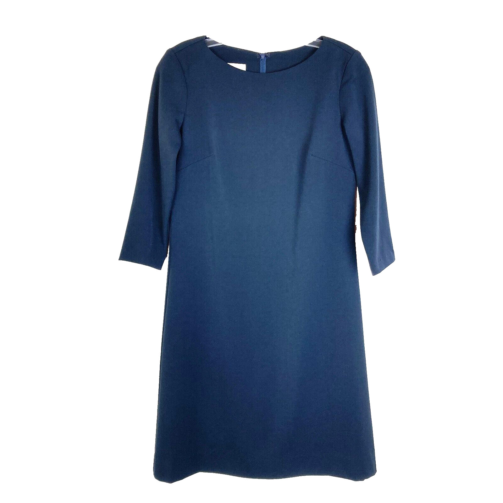 Kim and Proper SF A-Line Sheath Dress Size S Navy Blue Business Office
