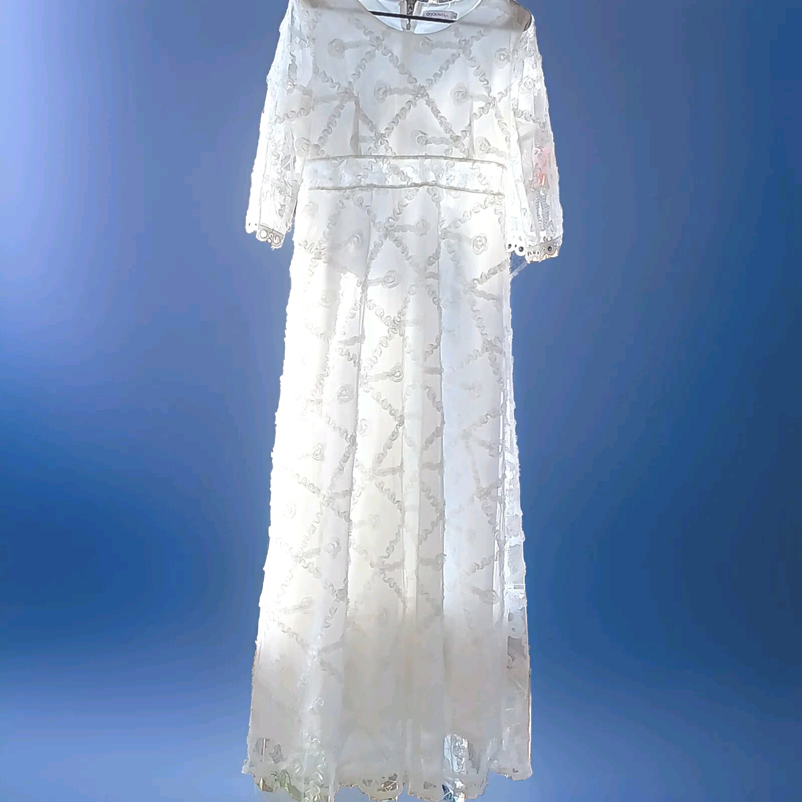 One Stop Plus S I ze White Any Occasion Dress