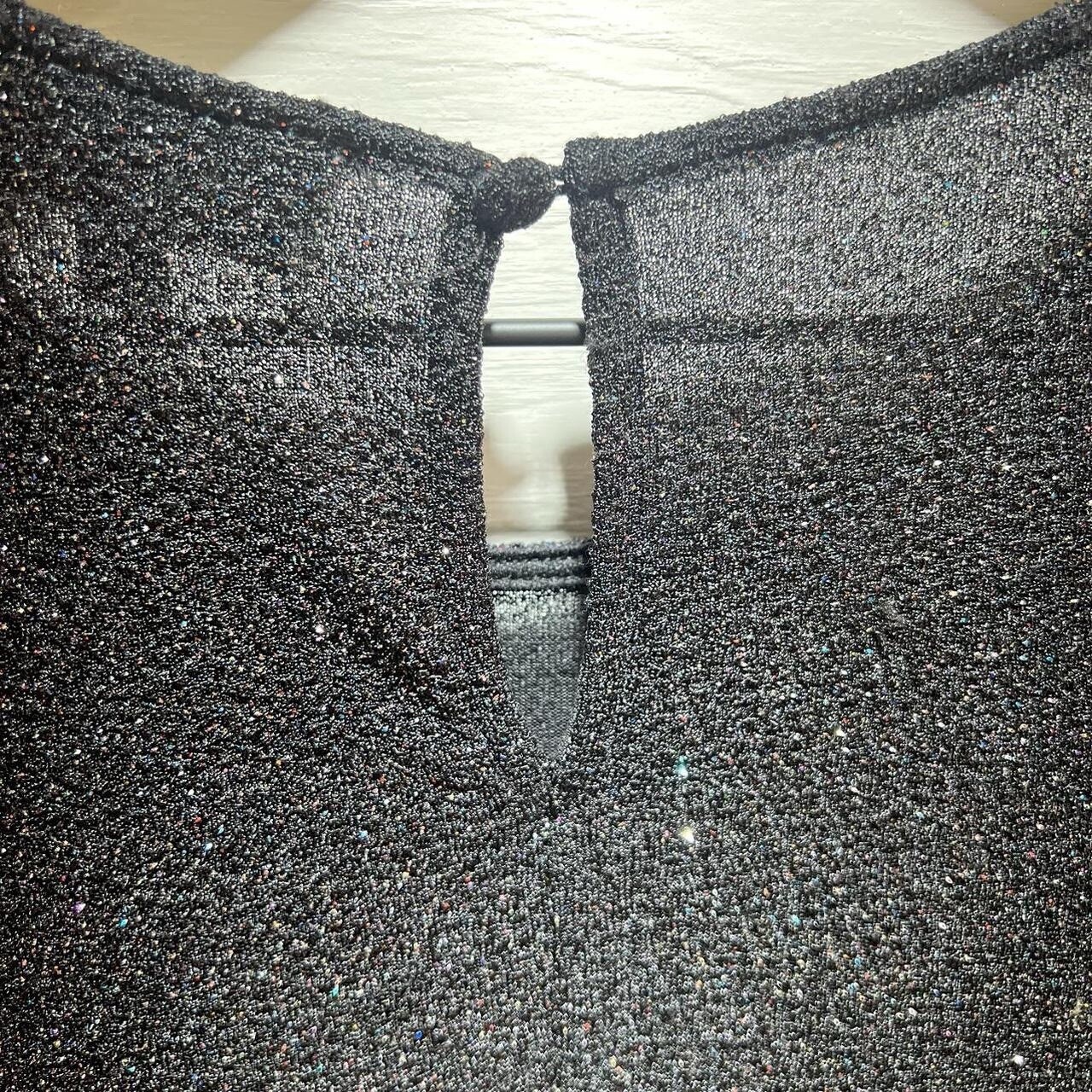 Gibson Latimer • Rainbow Glitter Long Sleeve Ruched Bodycon Dress Size XXL