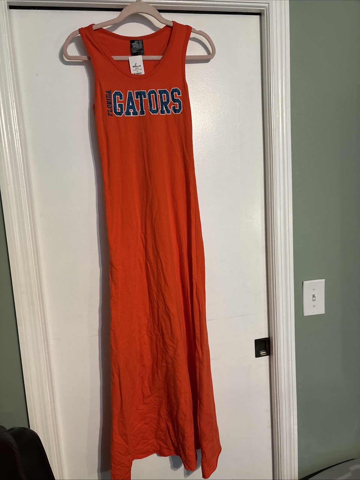 Florida Gators Maxi Tank Orange Dress Size Small Racerback Game Day