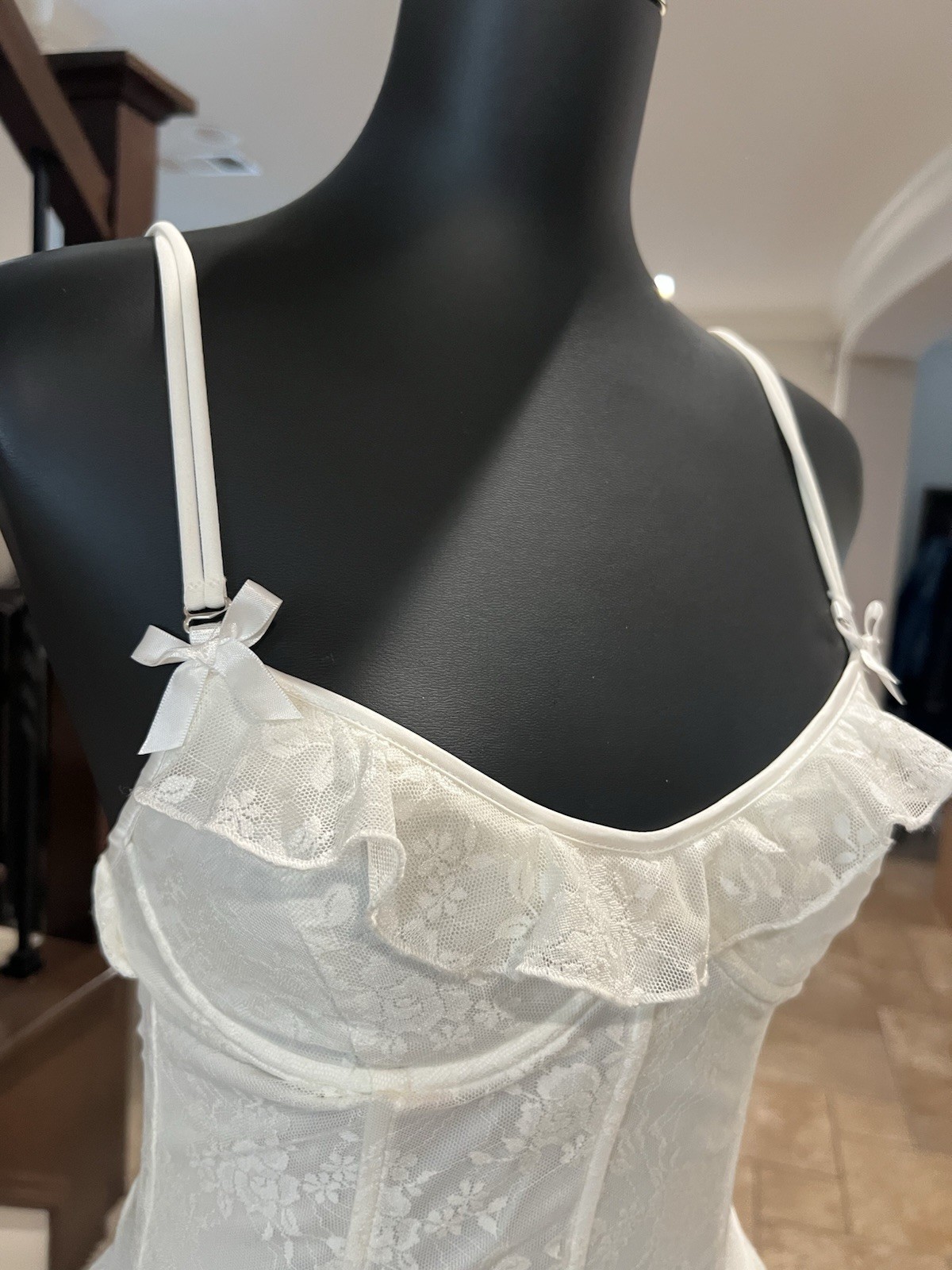 CUTE & SEXY OUTCAST DYLAN MINI DRESS CREAM, SZ S