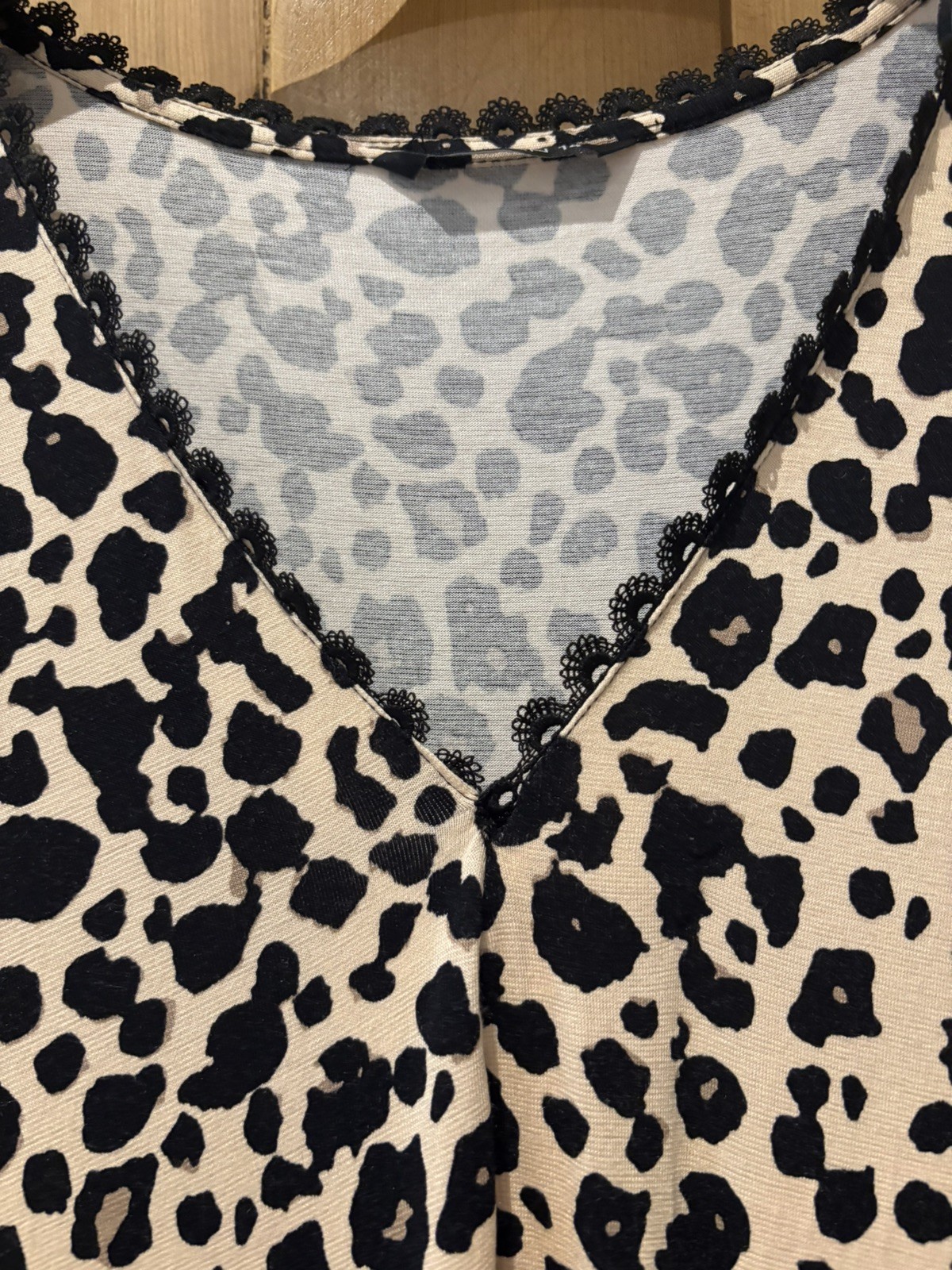 Leopard print dress