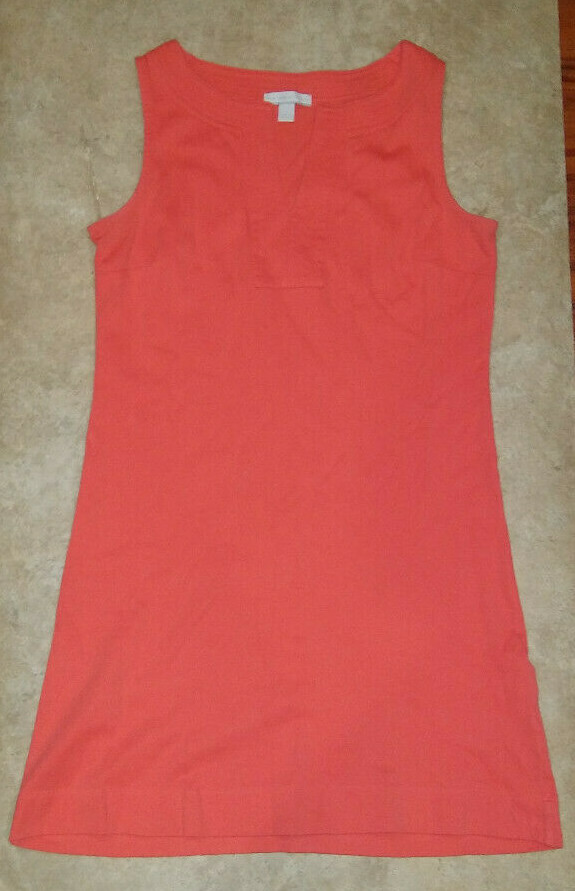 New York & Co Knit Tank Top Dress Salmon Size Small