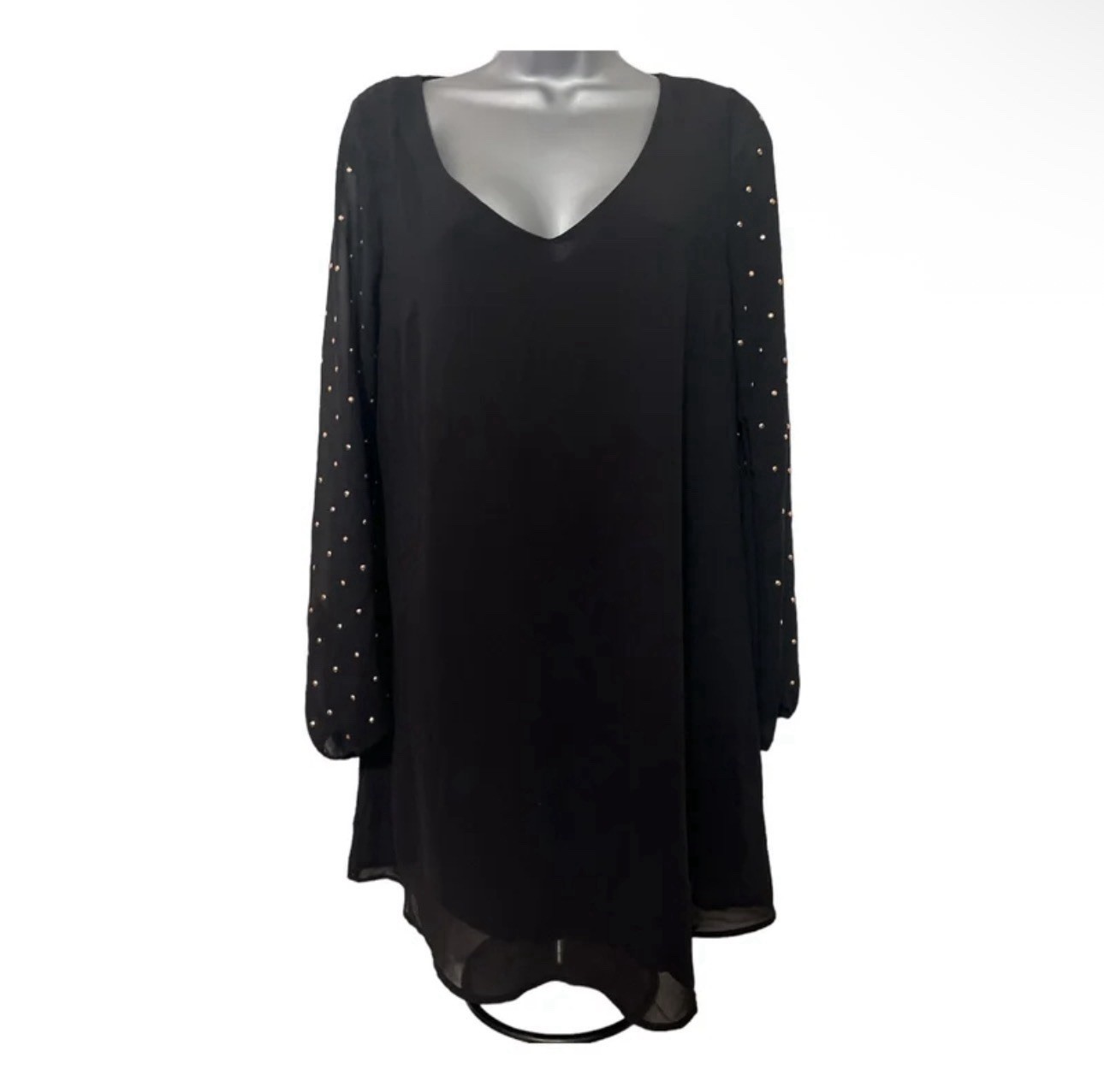 GUESS Black Embellished Shift Dress – Pre-Loved, Excellent Condition, size XS