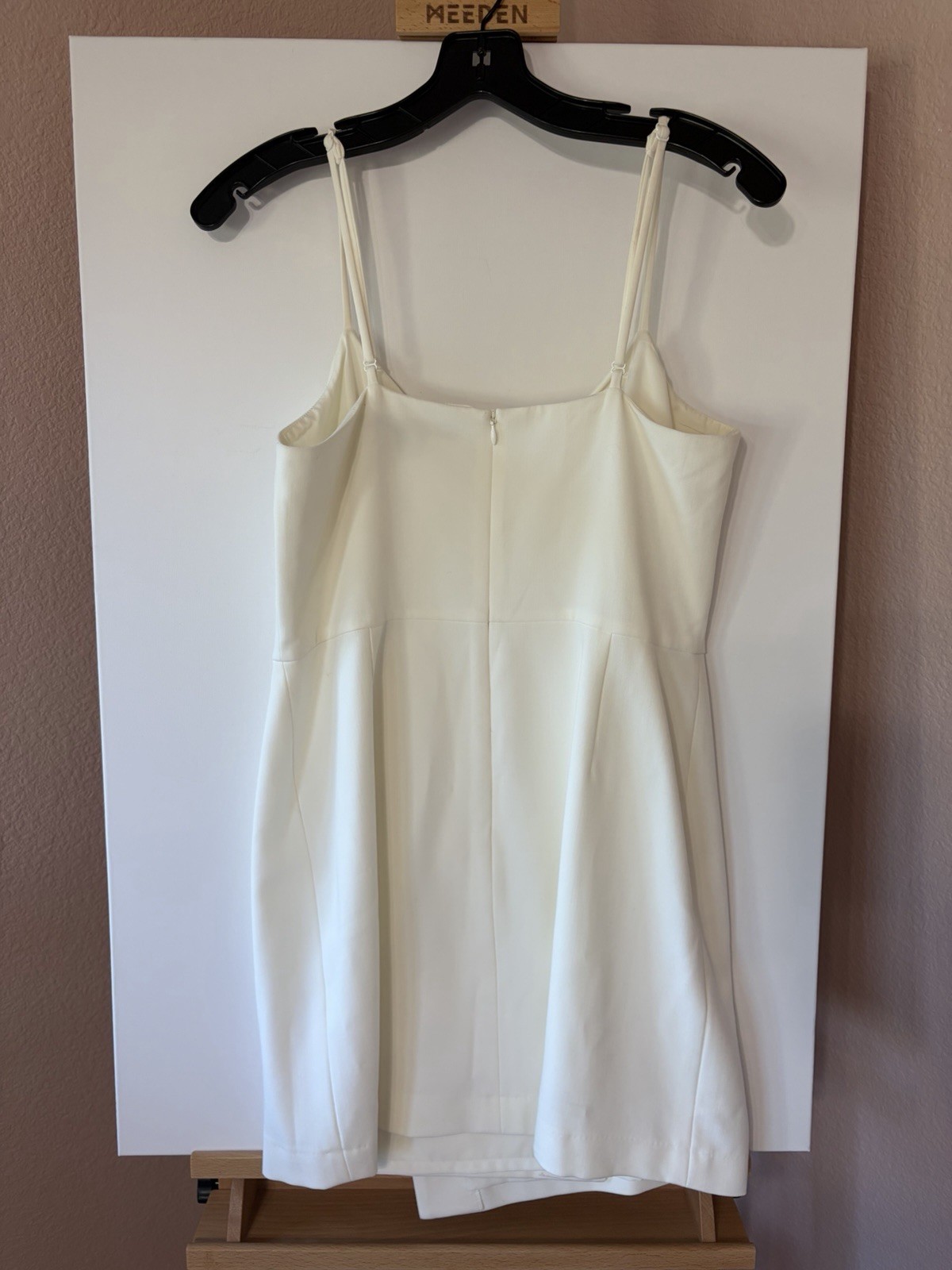 French Connection Whisper Envelope Mini Dress Summer White Size 10 NWT *Read
