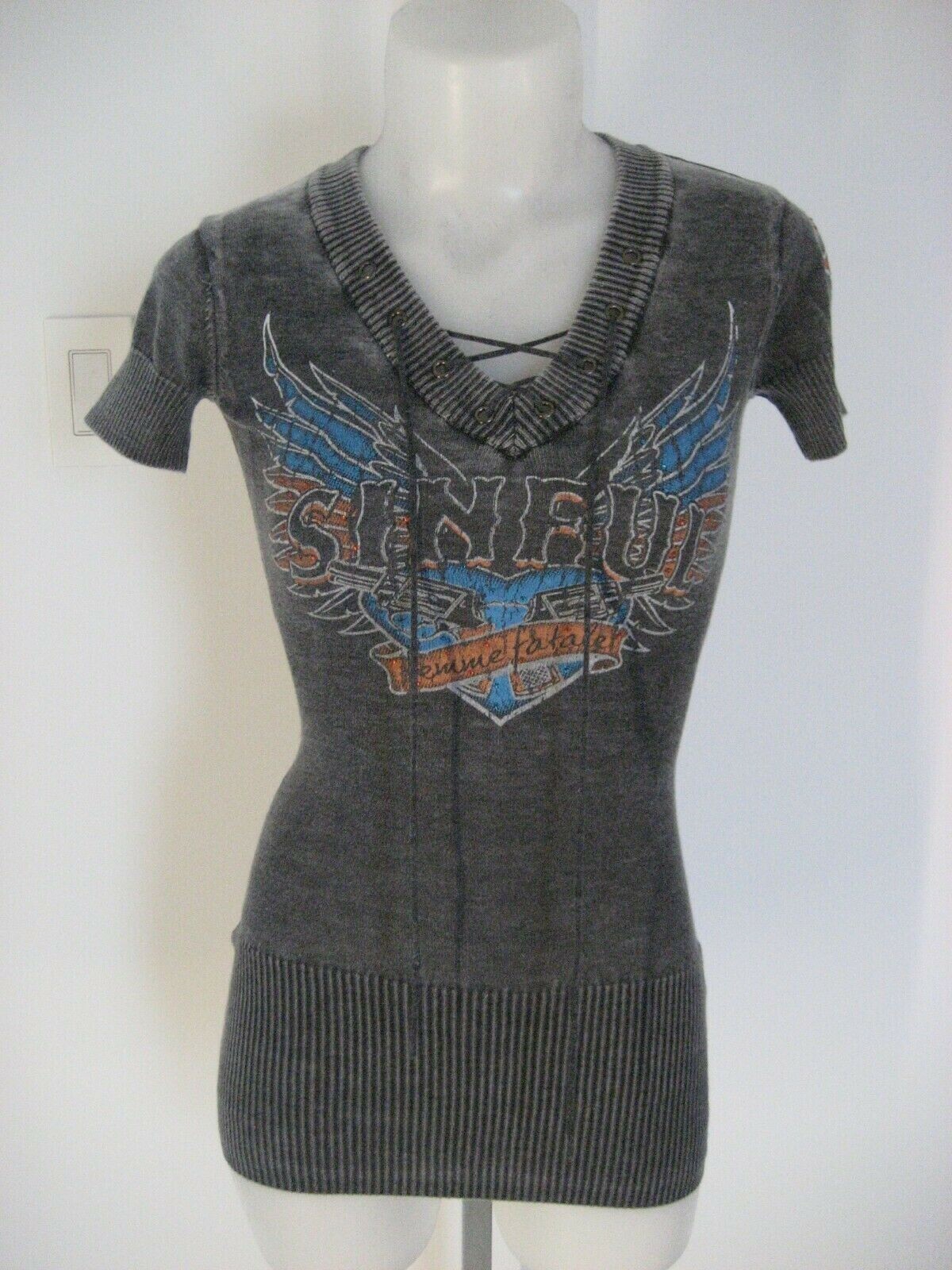 AFFLICTION SINFUL Sweater Dress Size XS