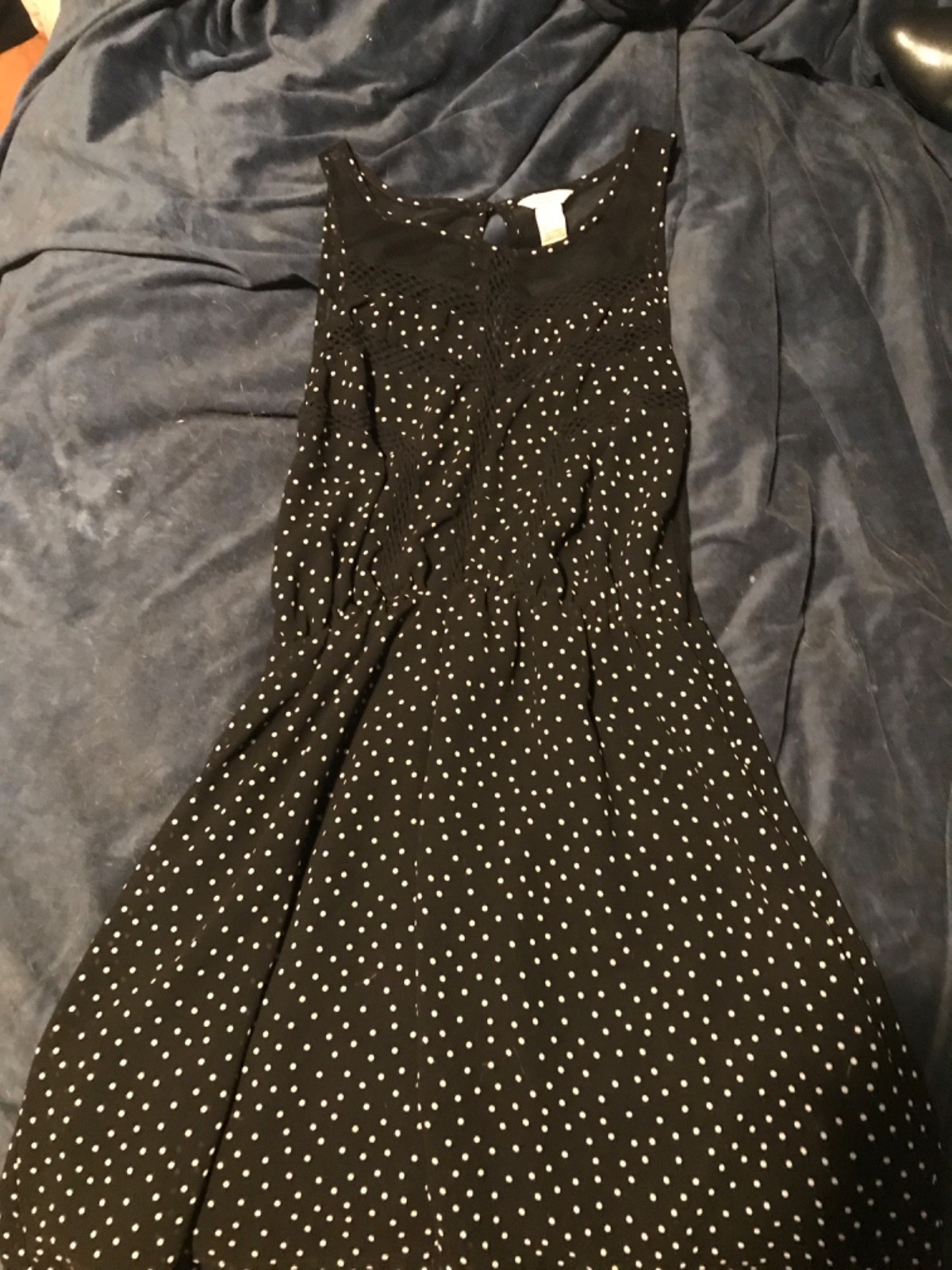 Polkadotted dress
