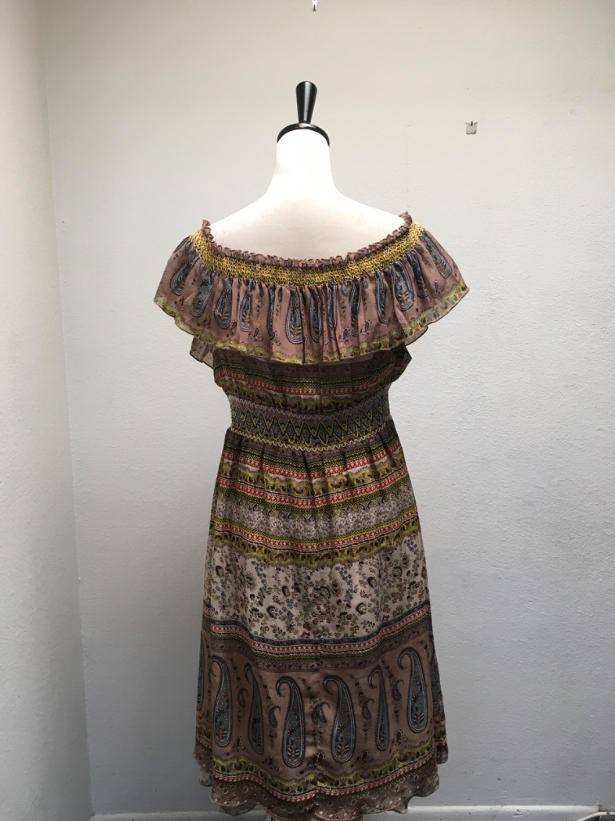 Pookie and Sebastian Bohemian Style Dress Size L