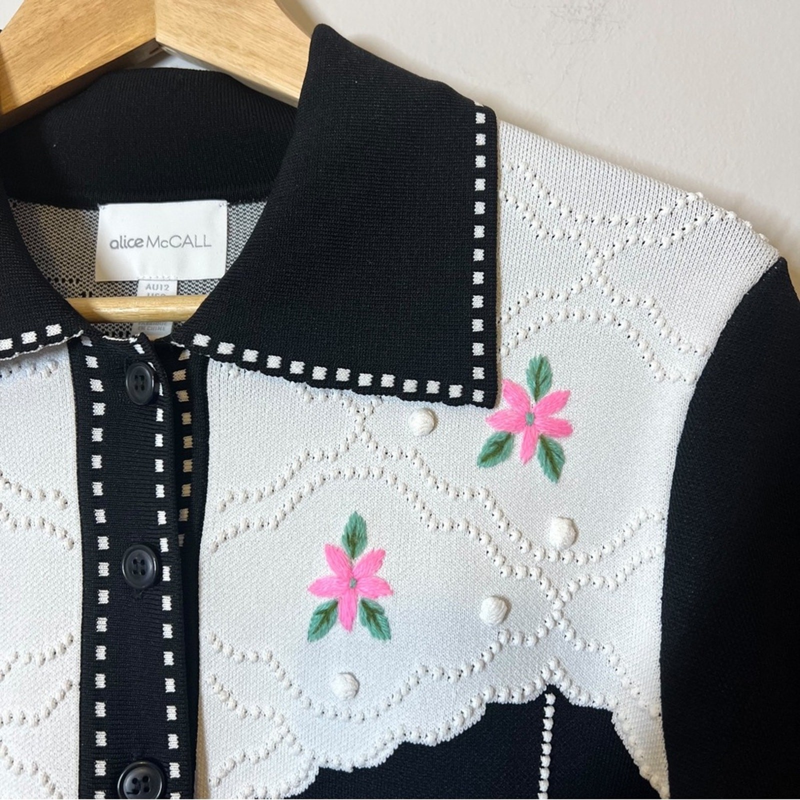 RARE Alice McCall Come Over Jacket Dress Floral Lace Size 8