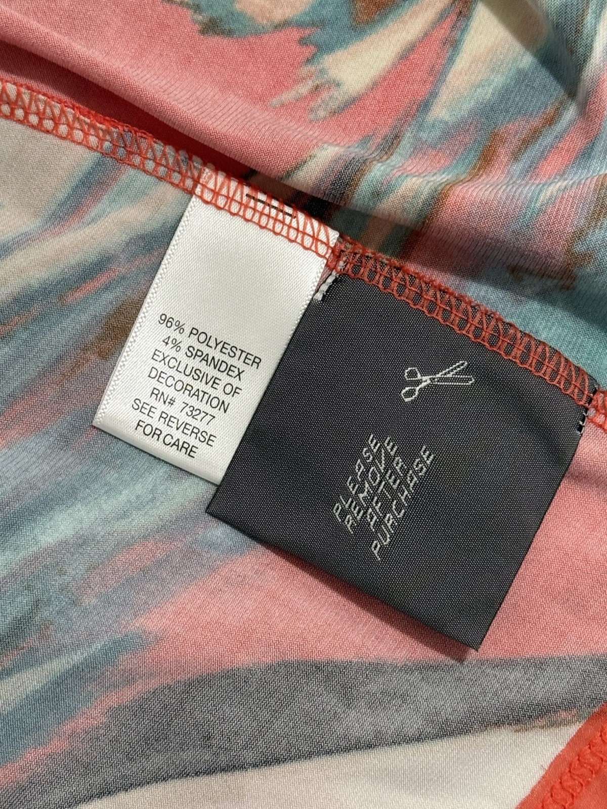 SIMPLY Vera VERA WANG Medium Geometric Print Versatile Dressy Casual Sun Dress