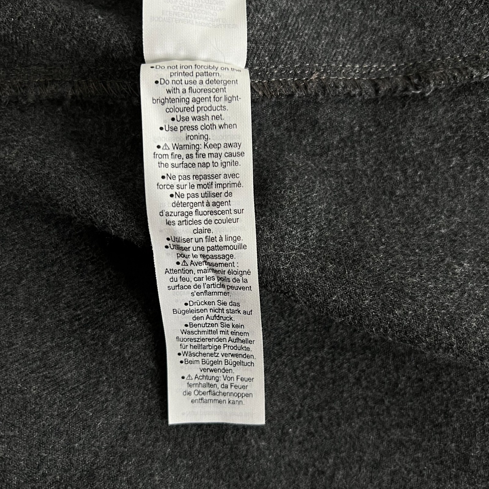 MUJI Size Medium Cotton Flannel Gray Dress Minimalist Lagenlook