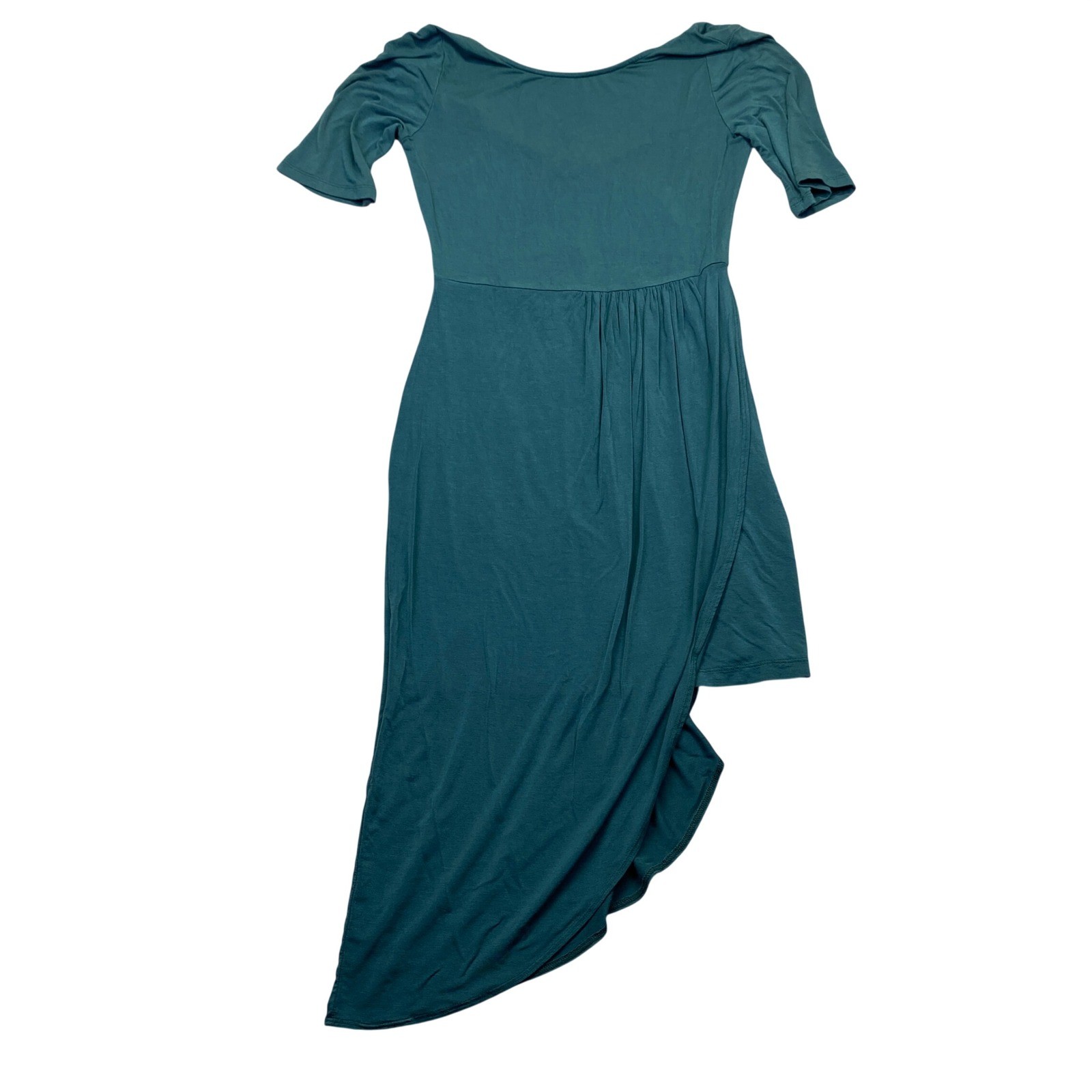 Everly for Francesca’s Teal Green Asymmetrical High Low Dress DR7146 Size M