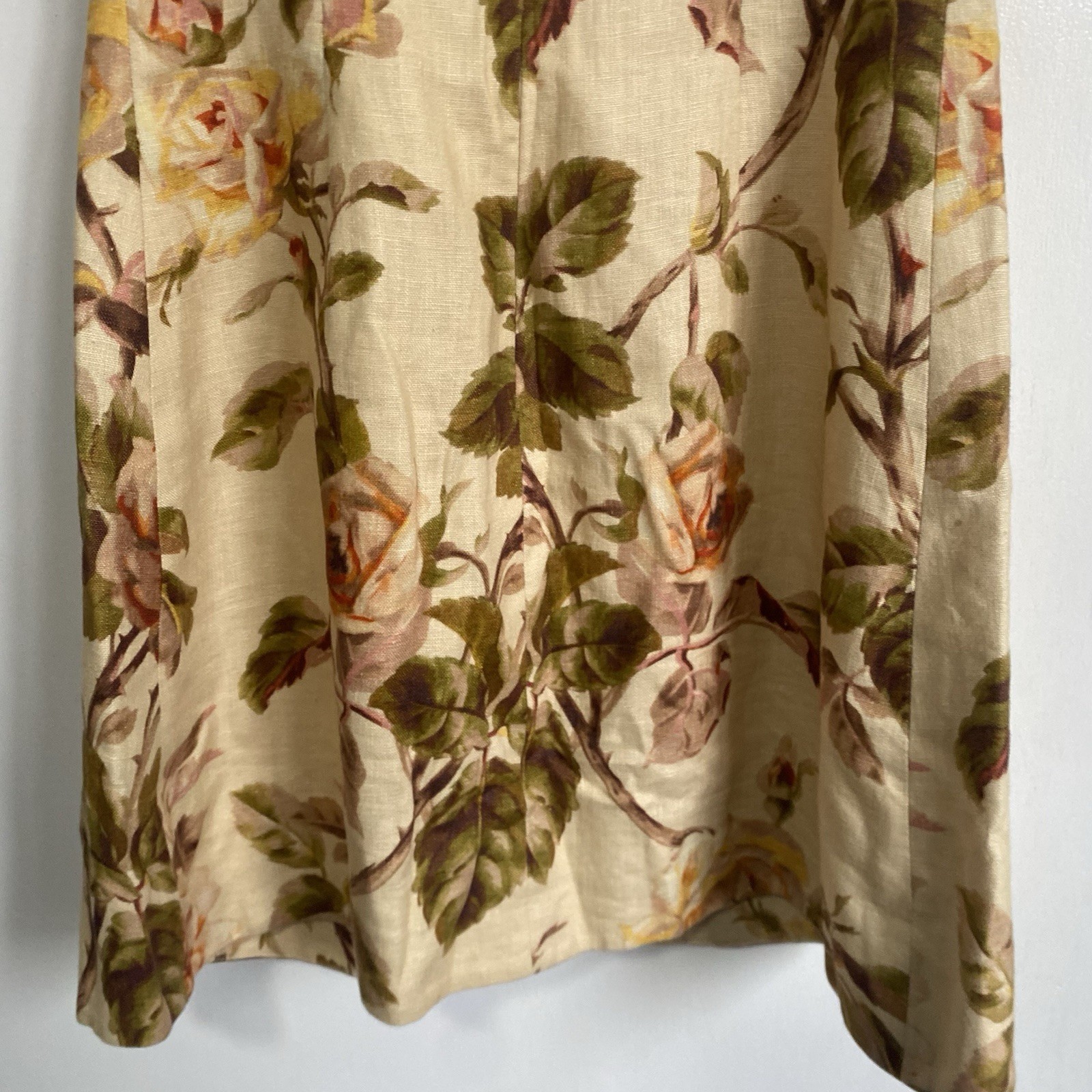 Zimmermann Resistance Dress Size 0 / AU 8 / US 4 Tie Mini Autumn Floral Linen