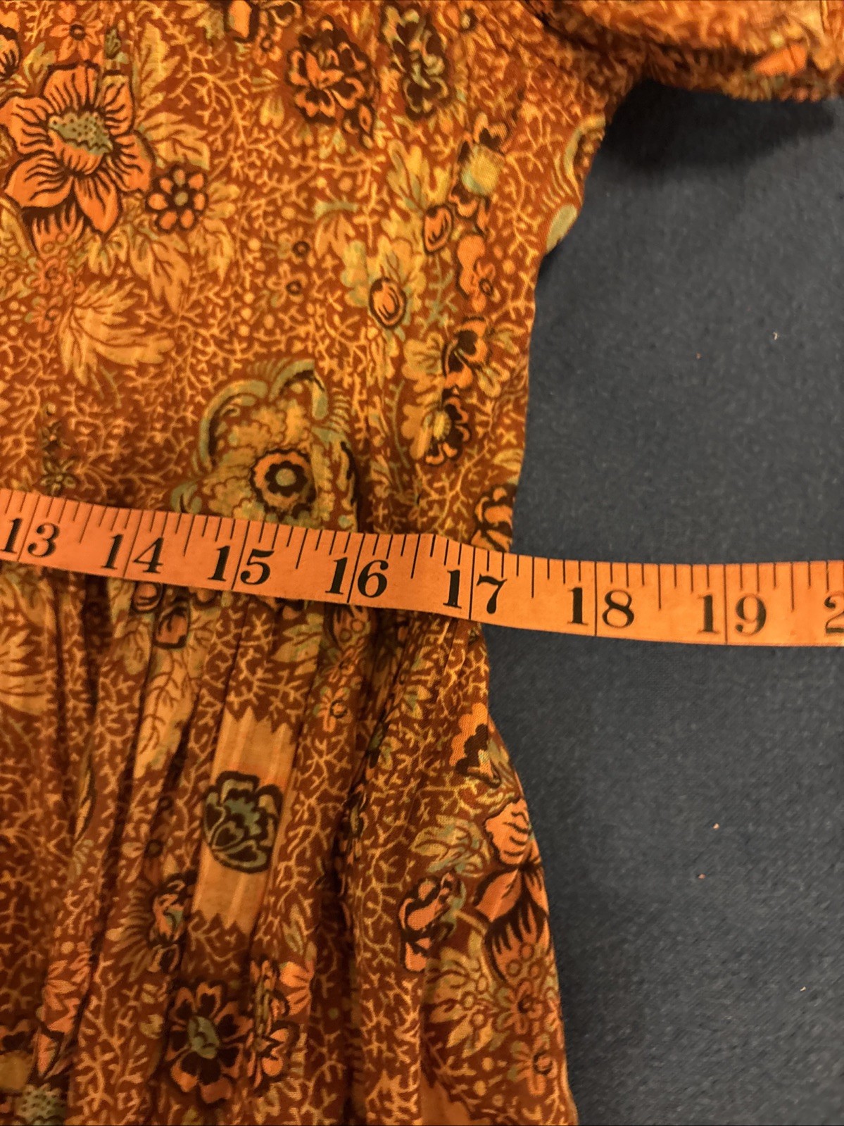 Ulla Johnson Women’s Adele Brown Floral Babydoll Dress Size 2 NWT
