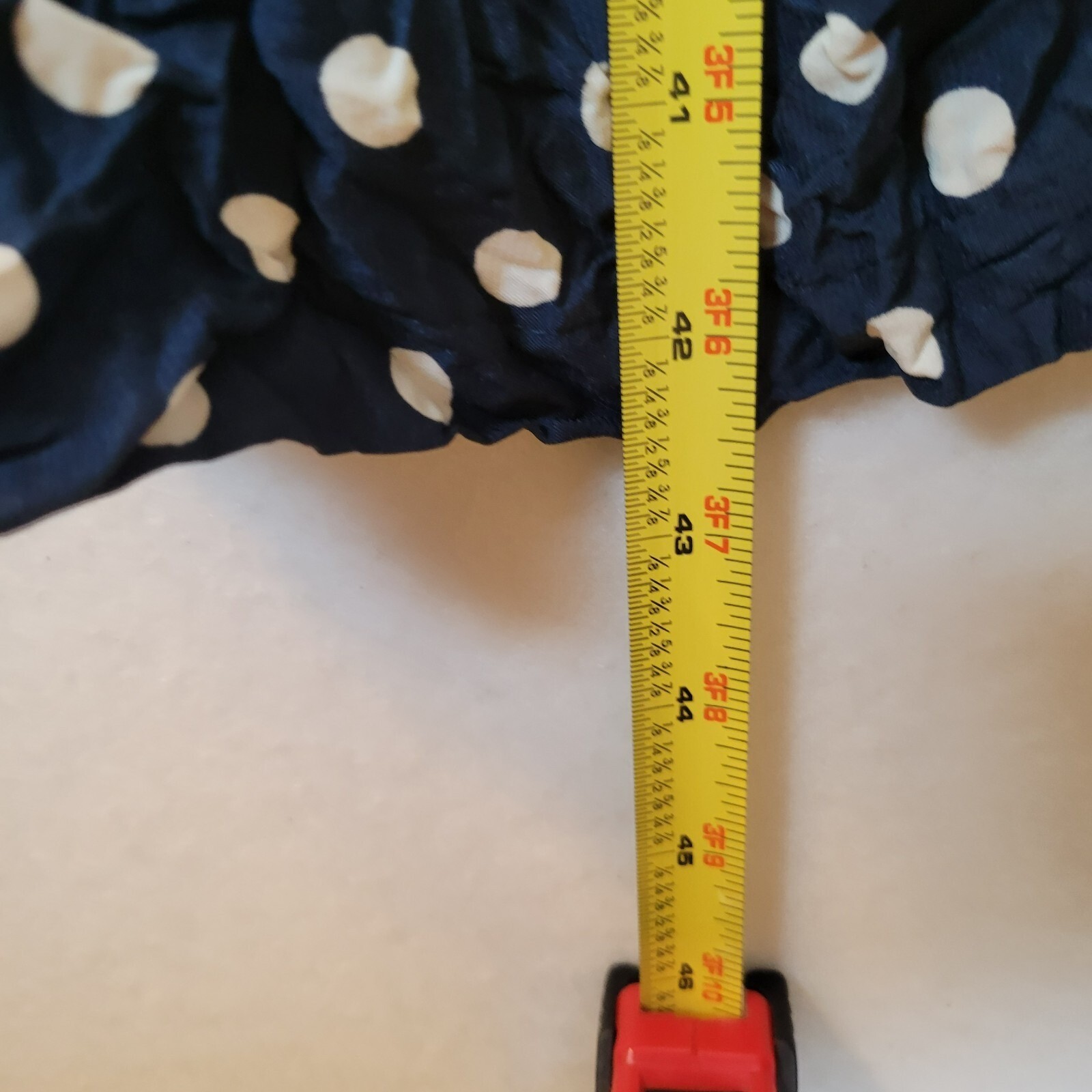 Alquema Womens Smash Pocket Crinkle Midi Dress Size 1 Blue Polka Dot Retro