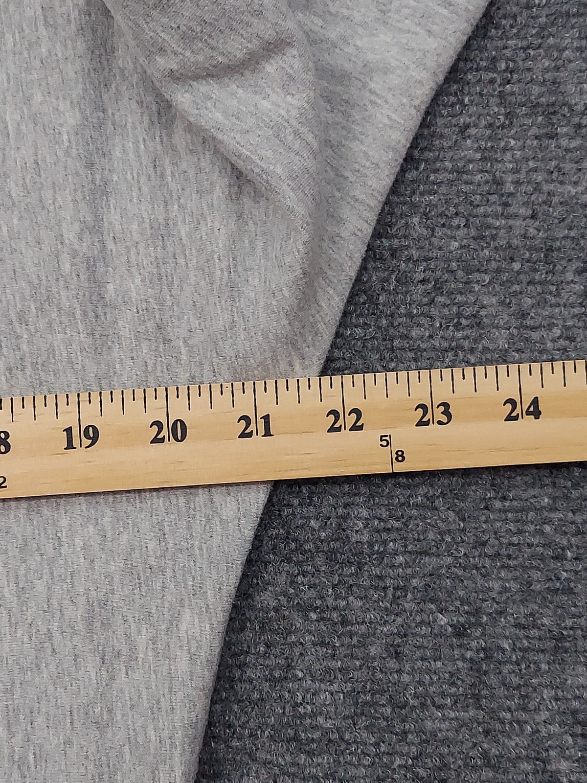 Athleta Shift Dress Womens Medium Tall Gray Fleece Long Sleeve Athleisure Knee