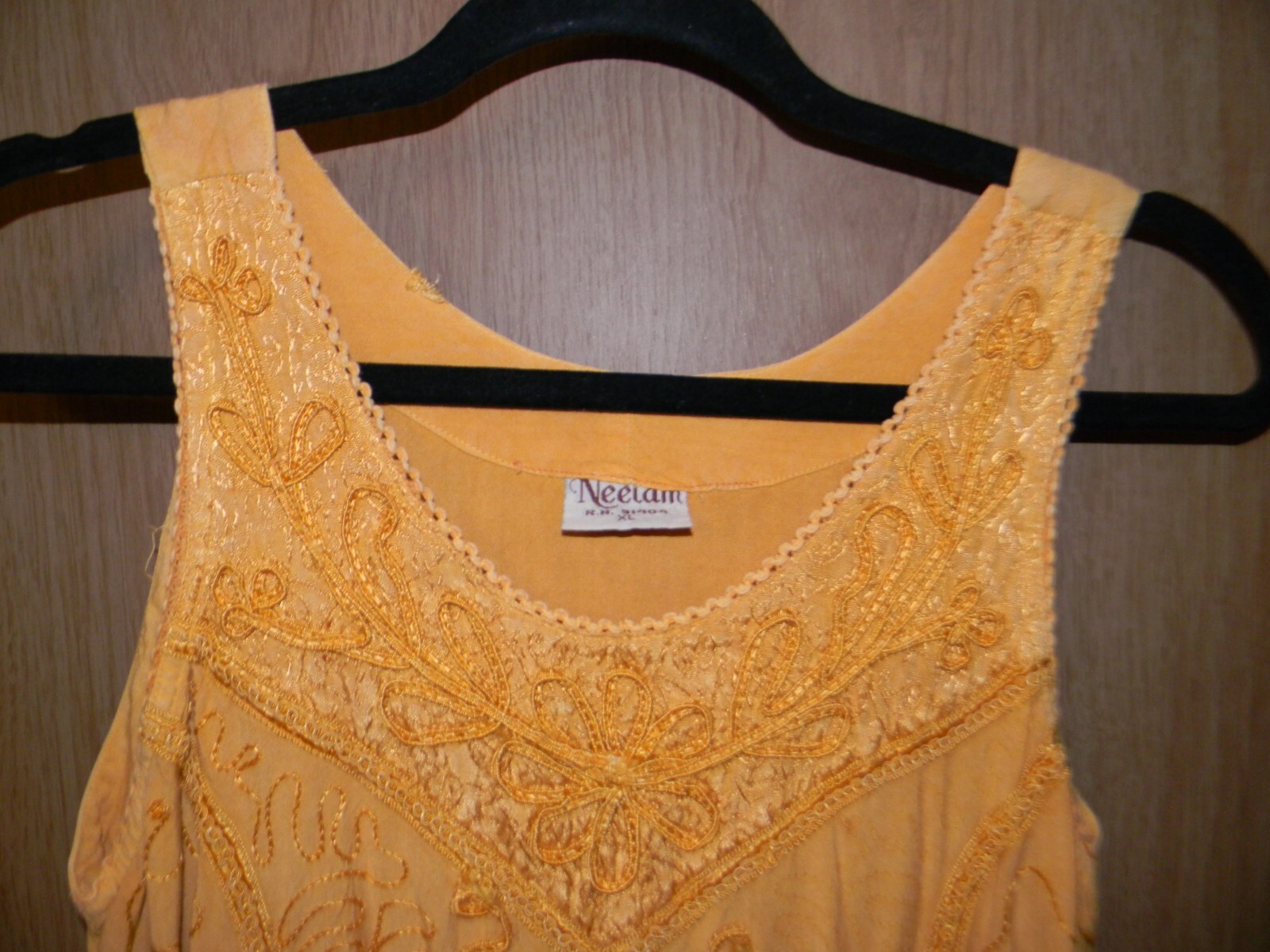 Vintage Neelam Mini Dress Indian Embroidered Boho Hippie Fairy Festival