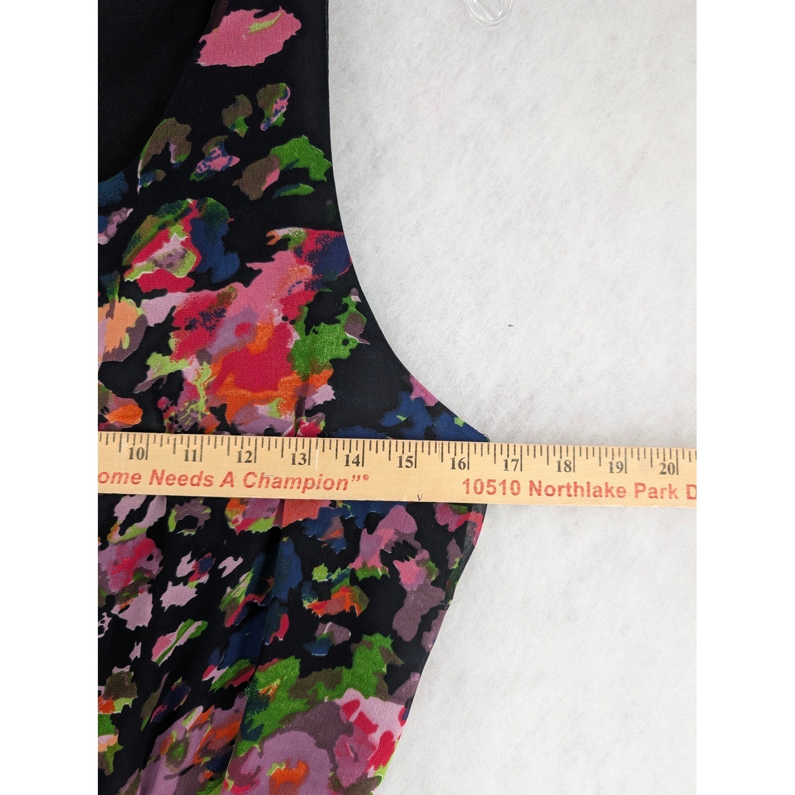 W118 Walter Baker Womens Floral Watercolor Maxi Dress Sleeveless S Racerback