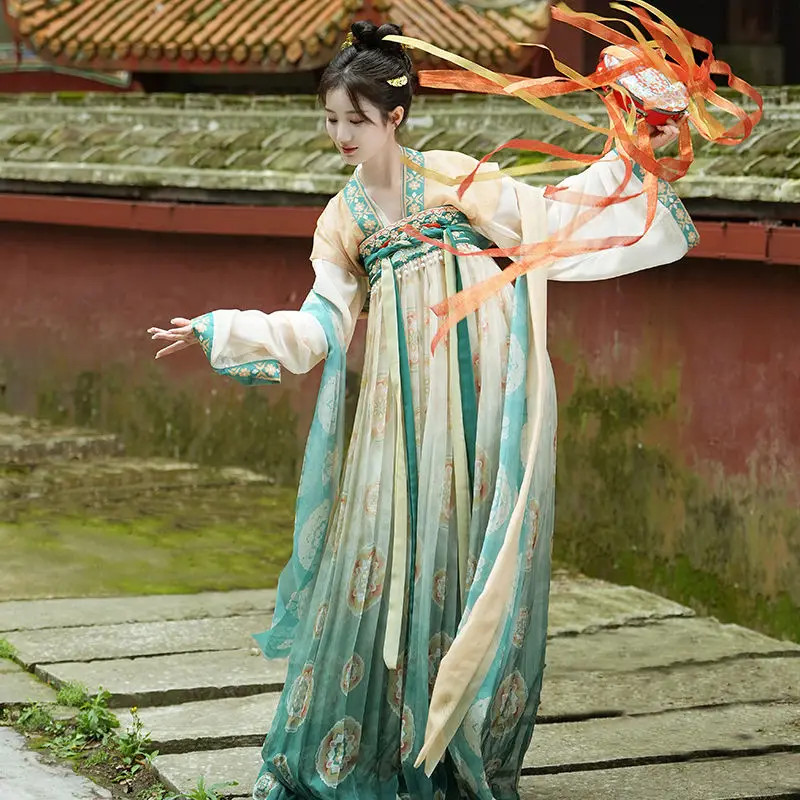 Vintage Hanfu Dress Ancient Chinese Traditional Hanfu Female Fairy Costume