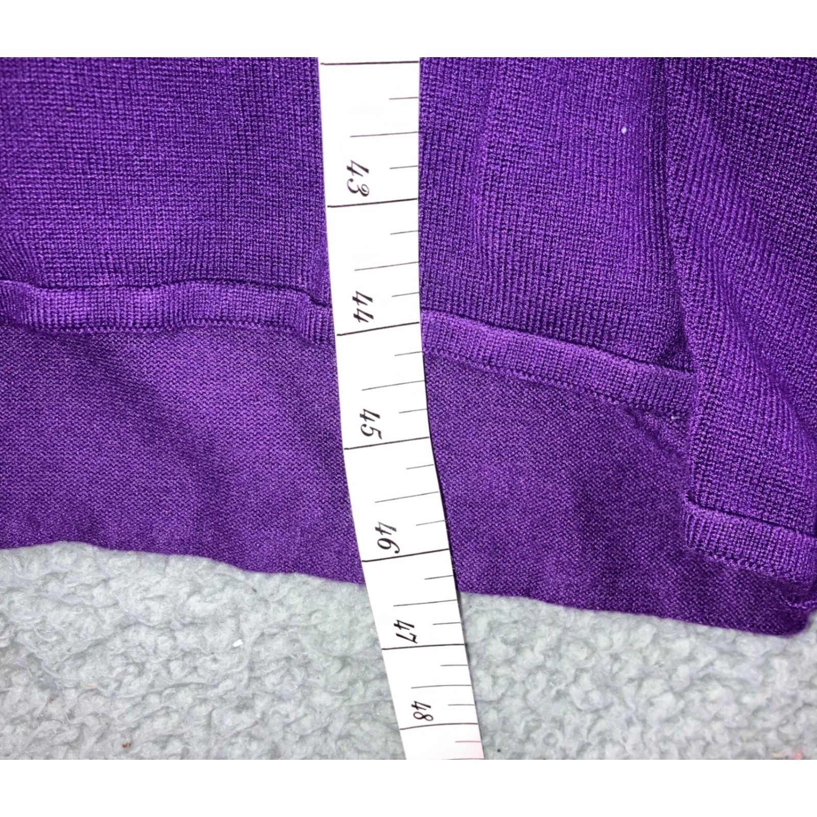 Sergio Hudson Strong Shoulder Sweater Dress 4X Mock Neck Midi Long Sleeve Knit
