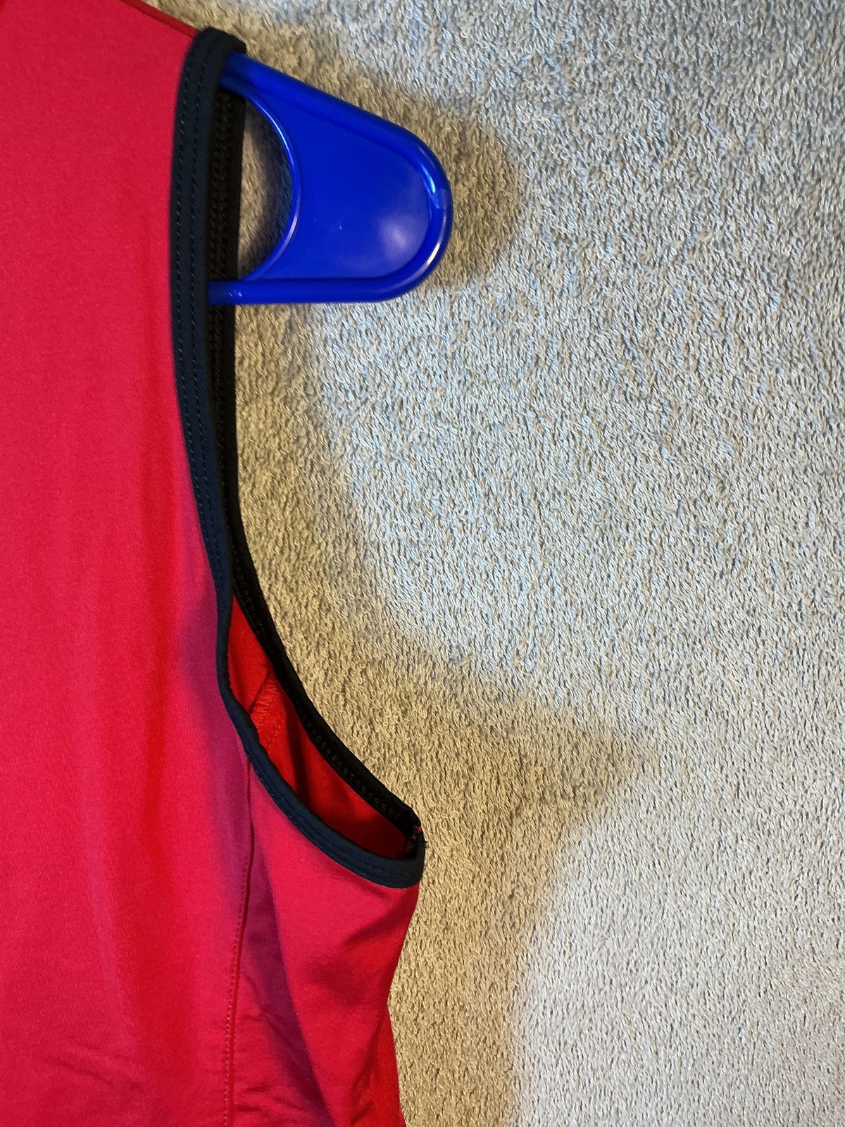 Tail Tank Dress Womens Medium Red Sleeveless V Neck Stretch Knit Golf Athletic