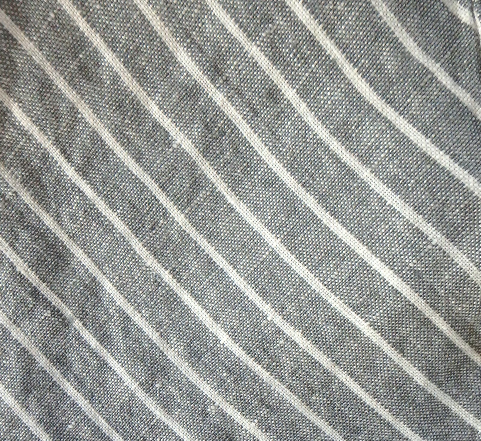 FLAX Designs Linen Dress M & L NWT Special Dress GREY STRIPE