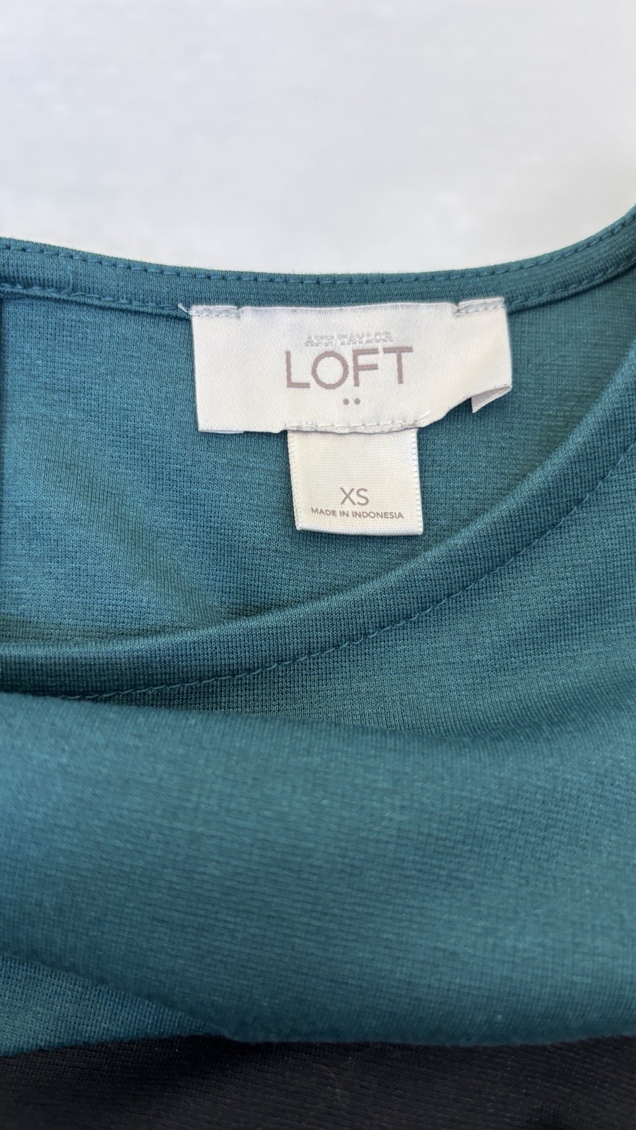 Ann Taylor Loft Green / Black Dress Size XS