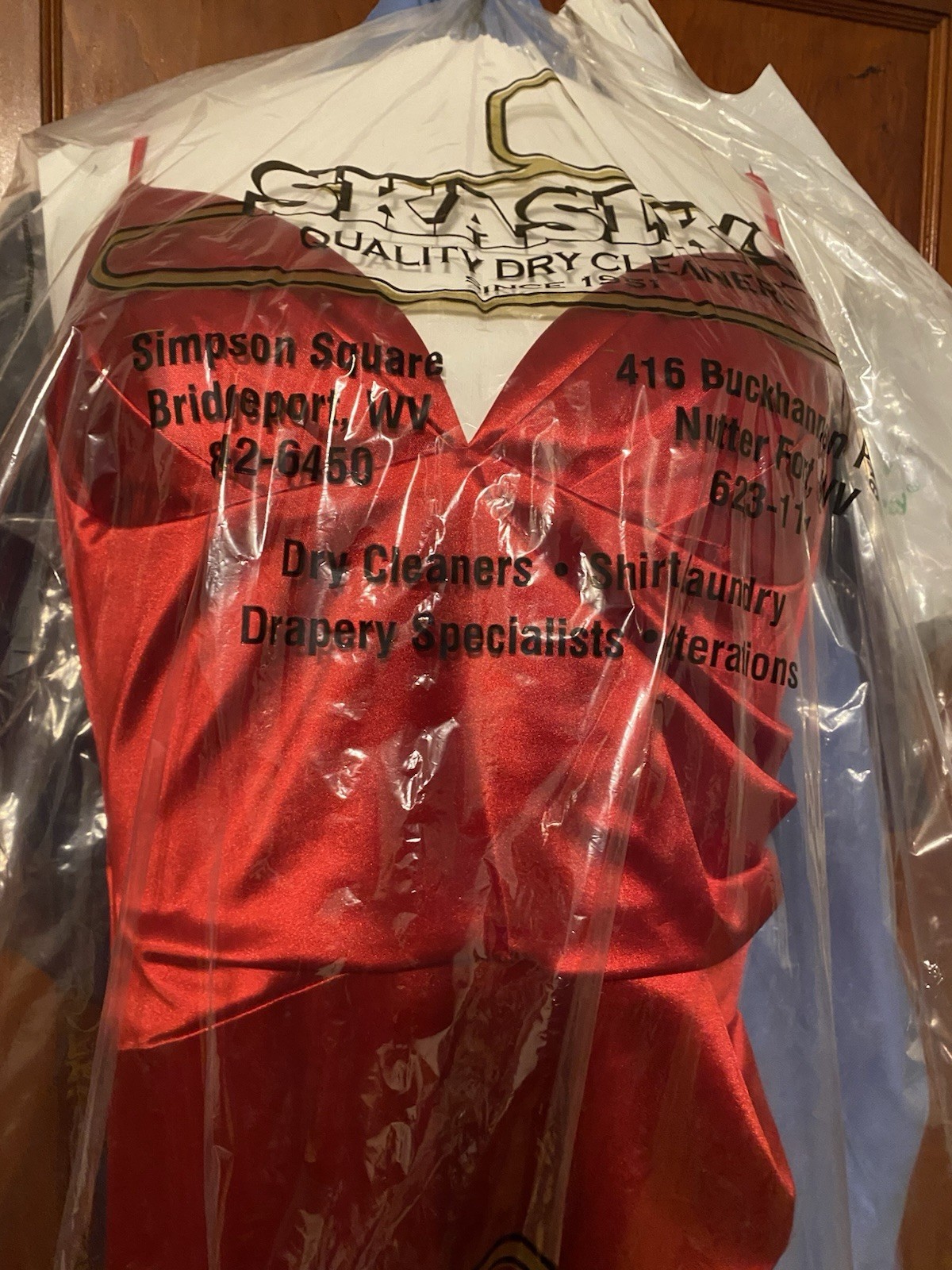 B.Smart Long Red Spaghetti Strap Dress