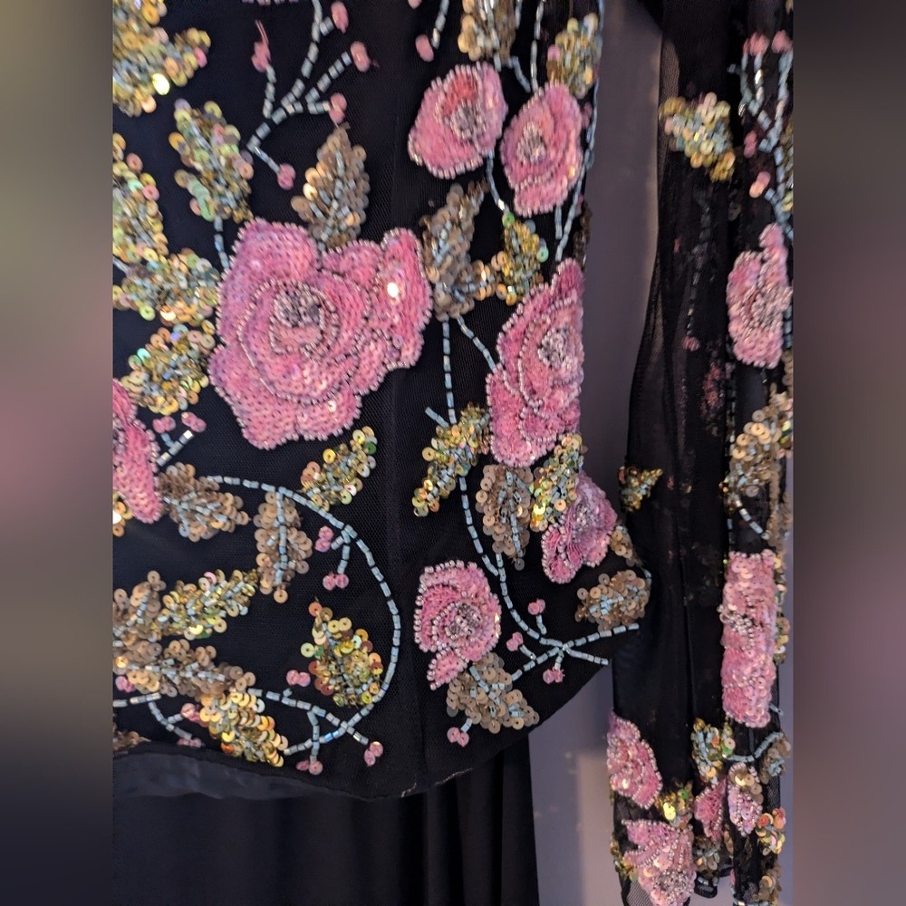 Cassandra Stone 8 Beaded Dress