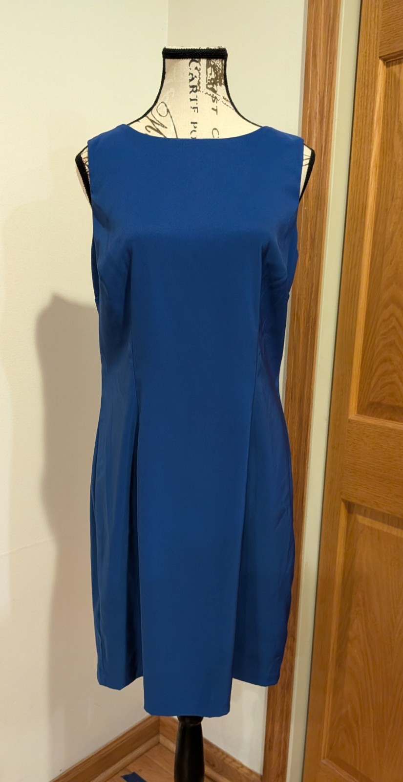 Alyx Women’s Cobalt Blue Sleeveless Knee Length Dress Size 12 Formal Wedding
