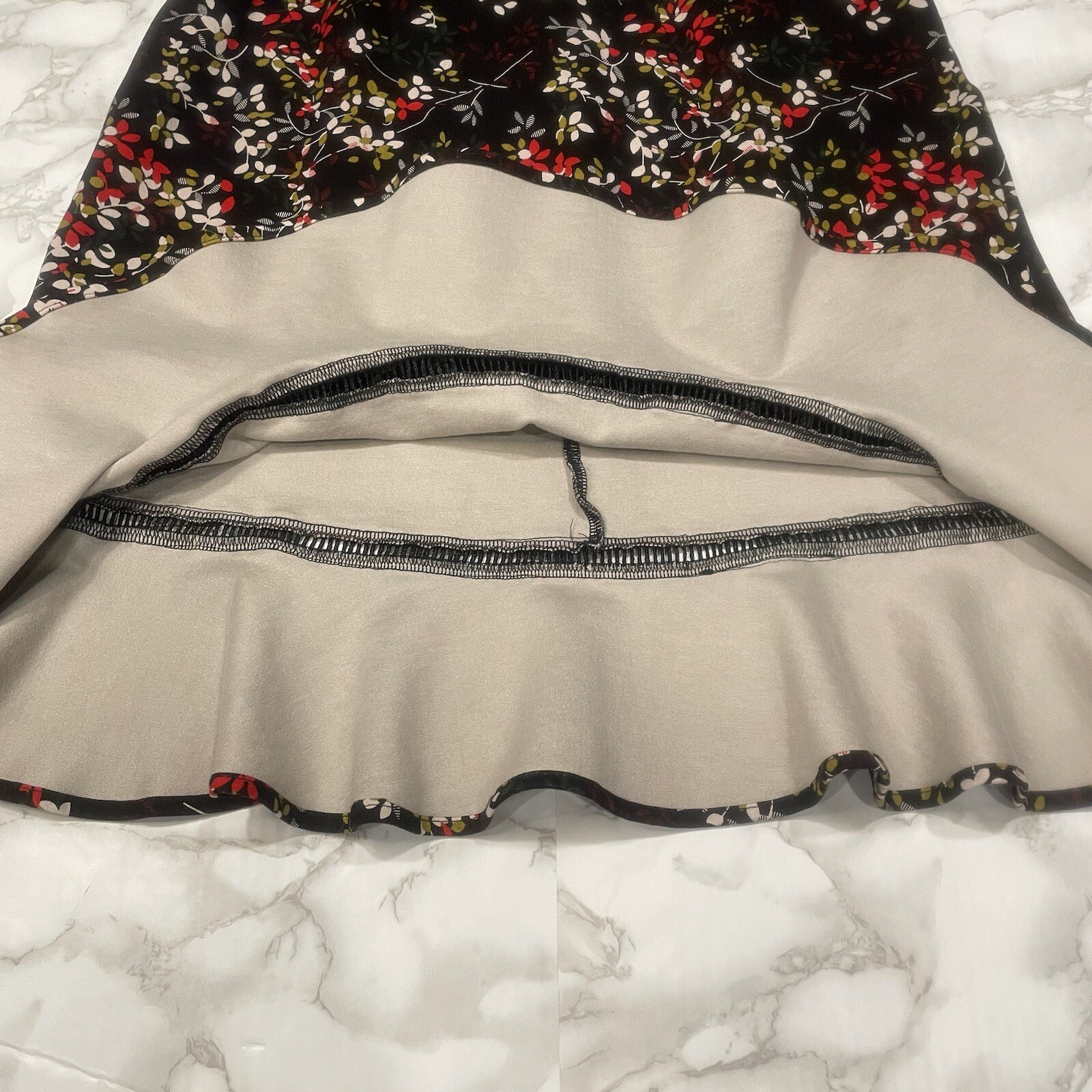 ModCloth Poised For Potential Holly Berry Holiday Dress Size M