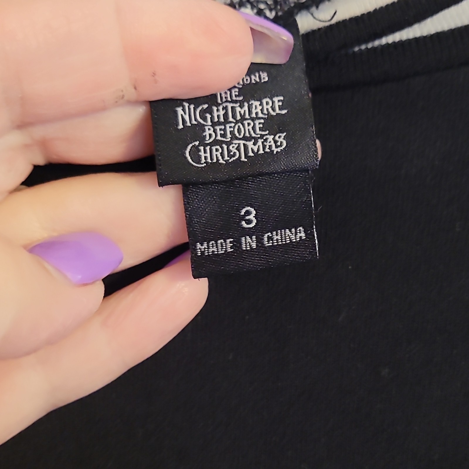 Disney The Nightmare Before Christmas Oogie’s Crew Long Sleeve T-Shirt Dress